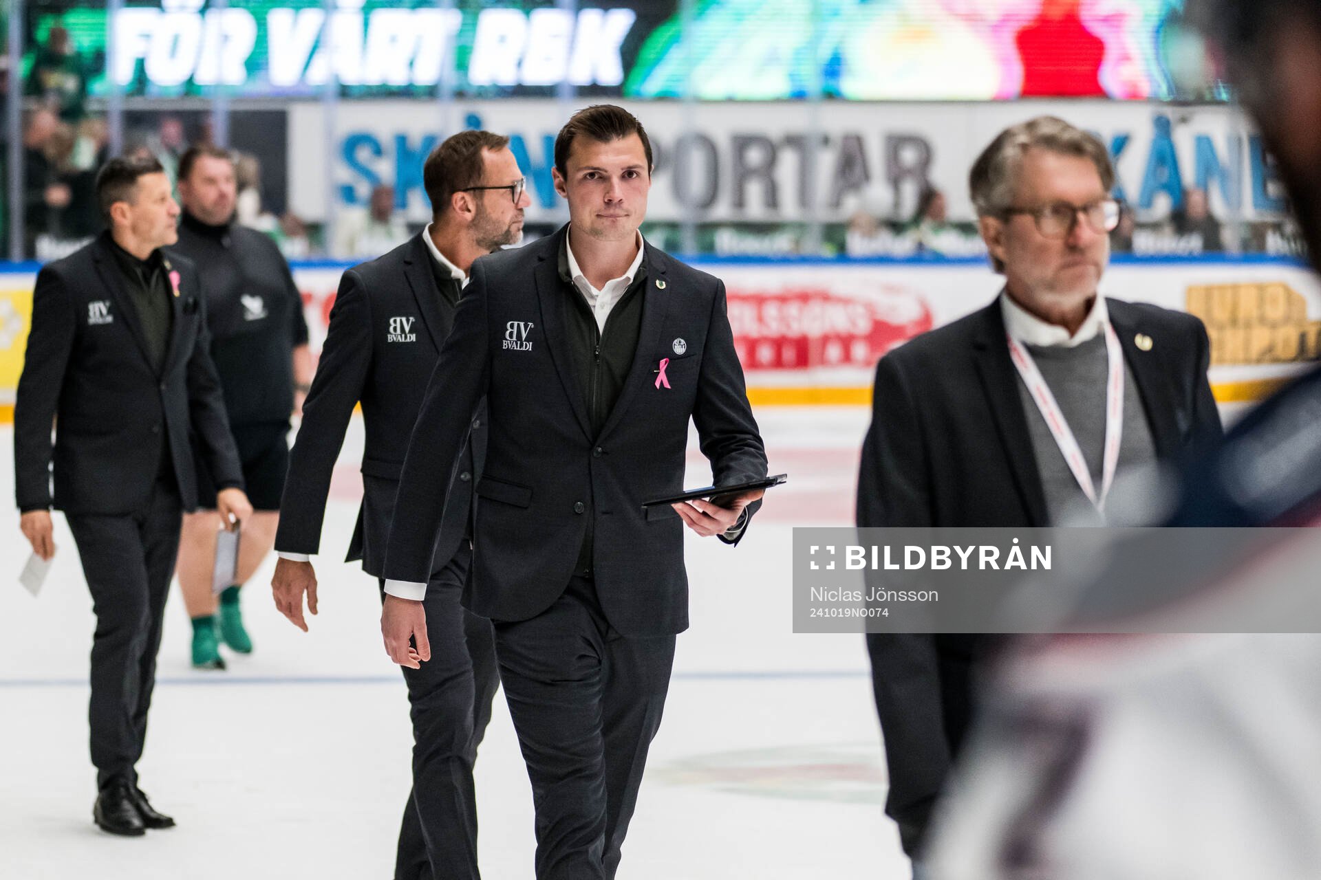 Rögles assisterande tränare Max Bohlin