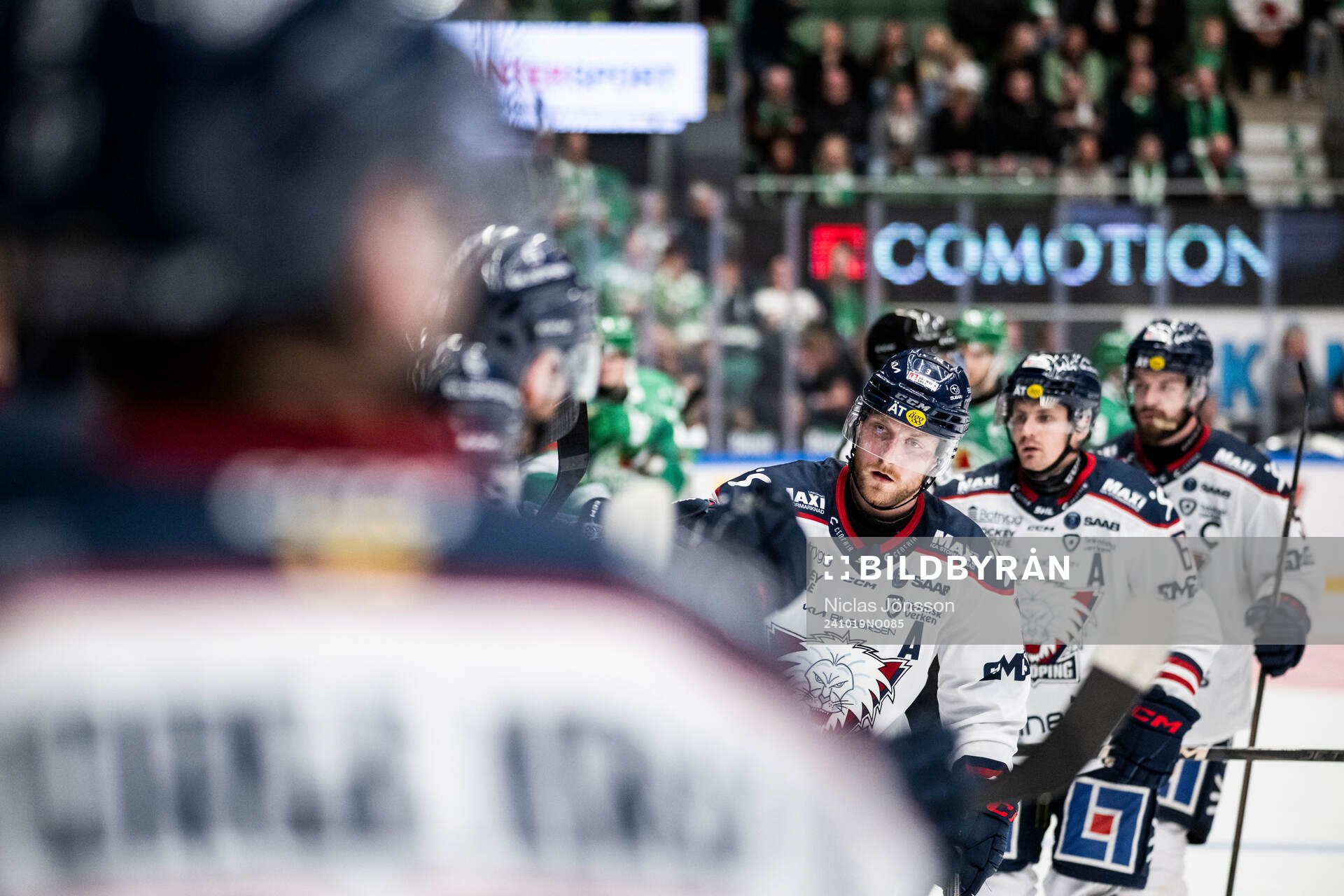 Linköpings Linus Hultström jublar