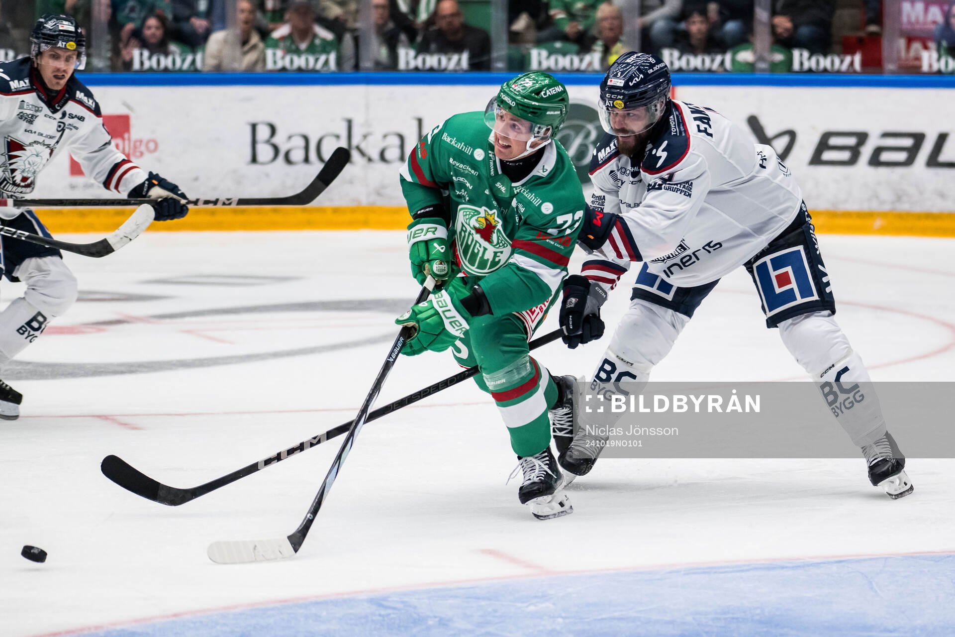 Rögles Oliver Eklind och Linköpings Oscar Fantenberg
