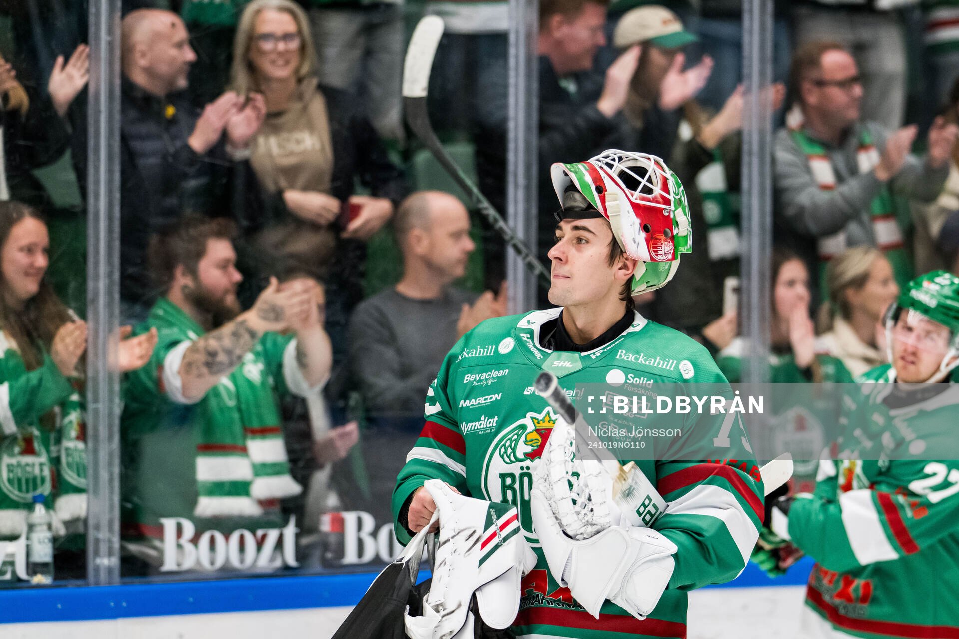 Rögles målvakt Arvid Holm