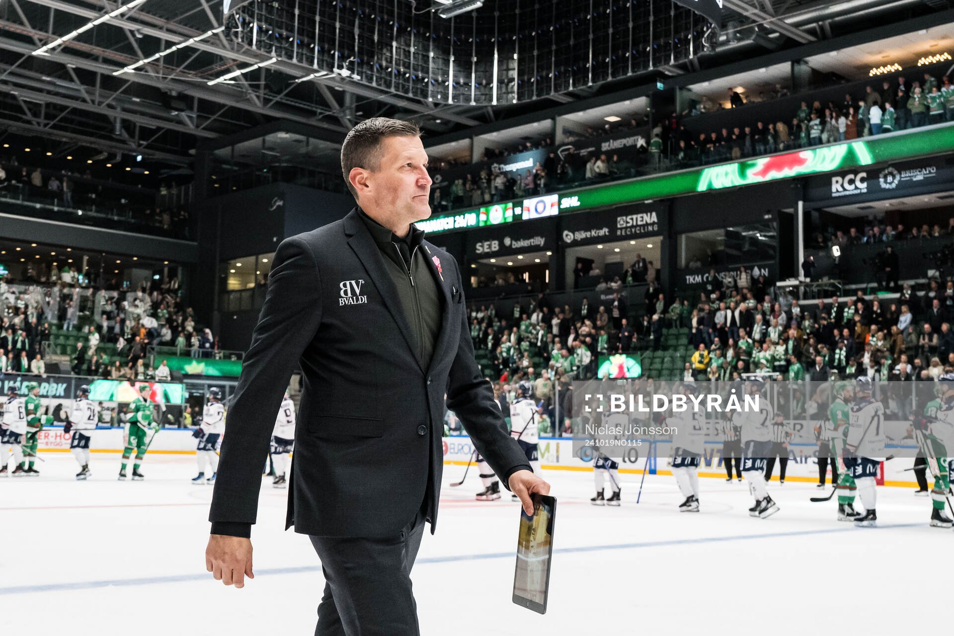 Rögles assisterande tränare Pelle Prestberg