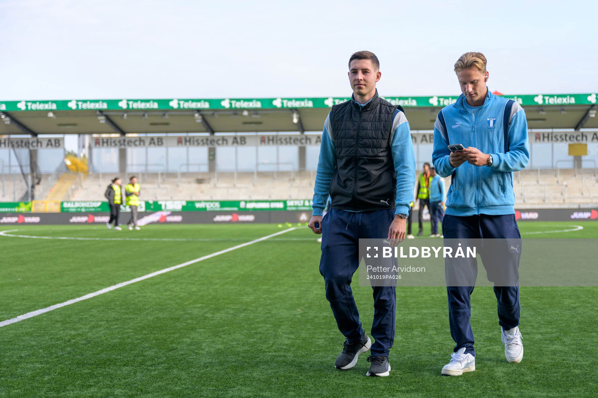 Malmö FFs Lasse Berg Johnsen och Erik Botheim