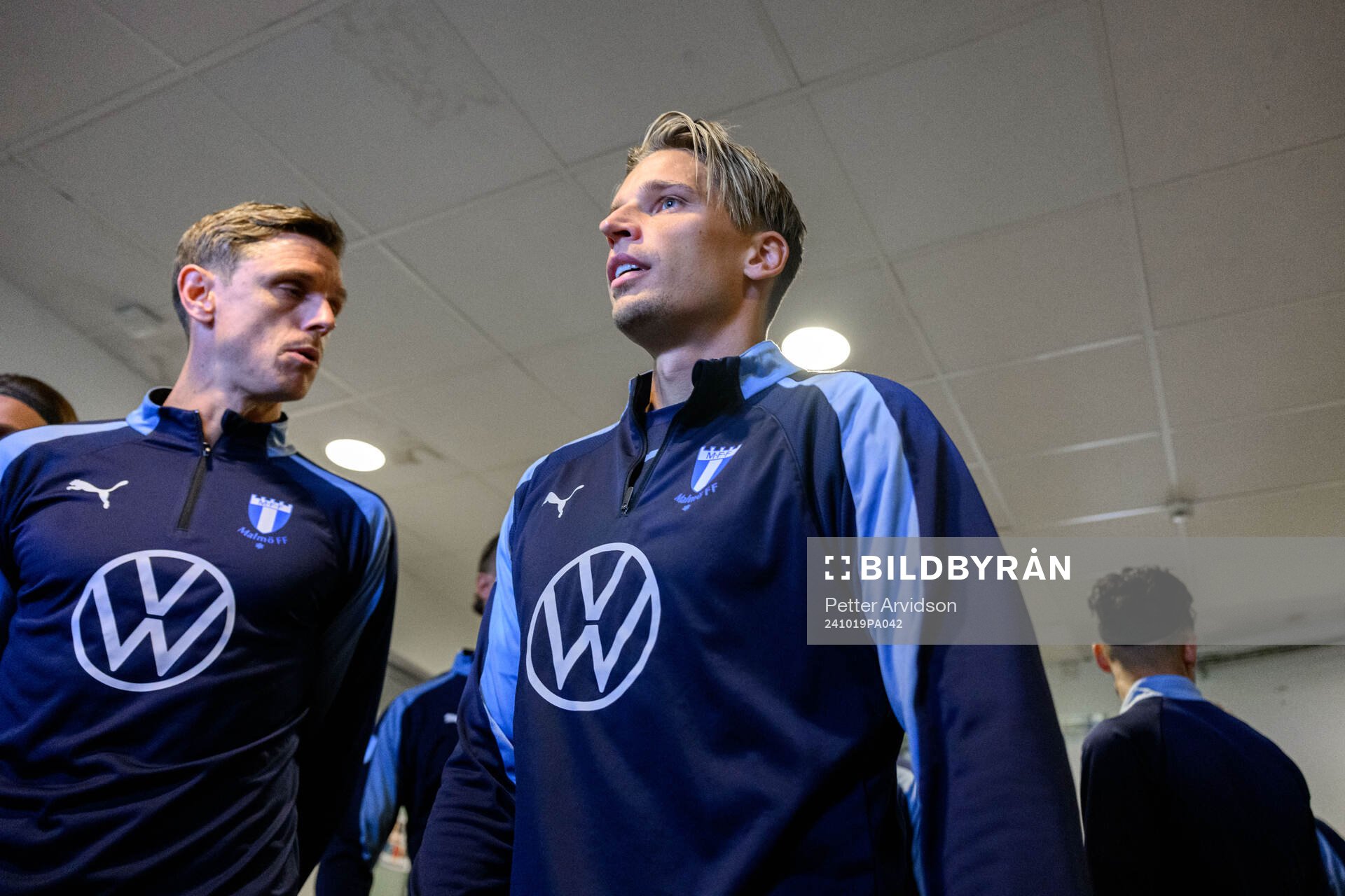 Malmö FFs Søren Rieks och Jens Stryger Larsen