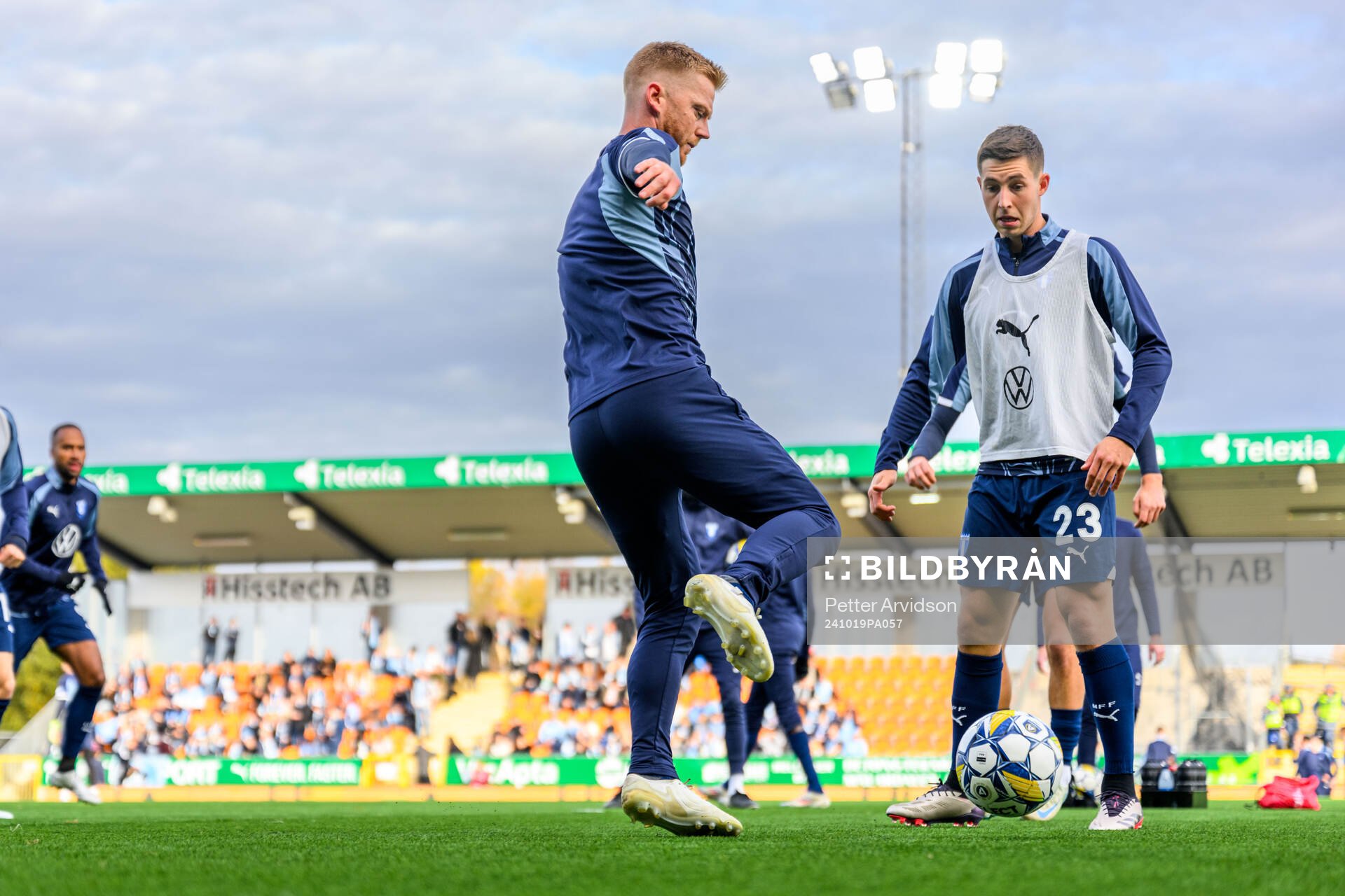 Malmö FFs Anders Christiansen och Lasse Berg Johnsen