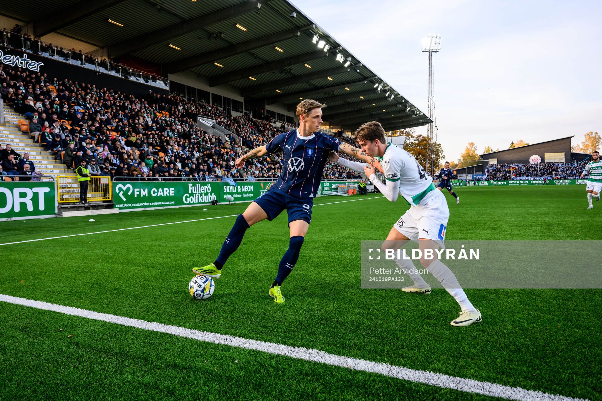 Malmö FFs Søren Rieks och Västerås Max Larsson