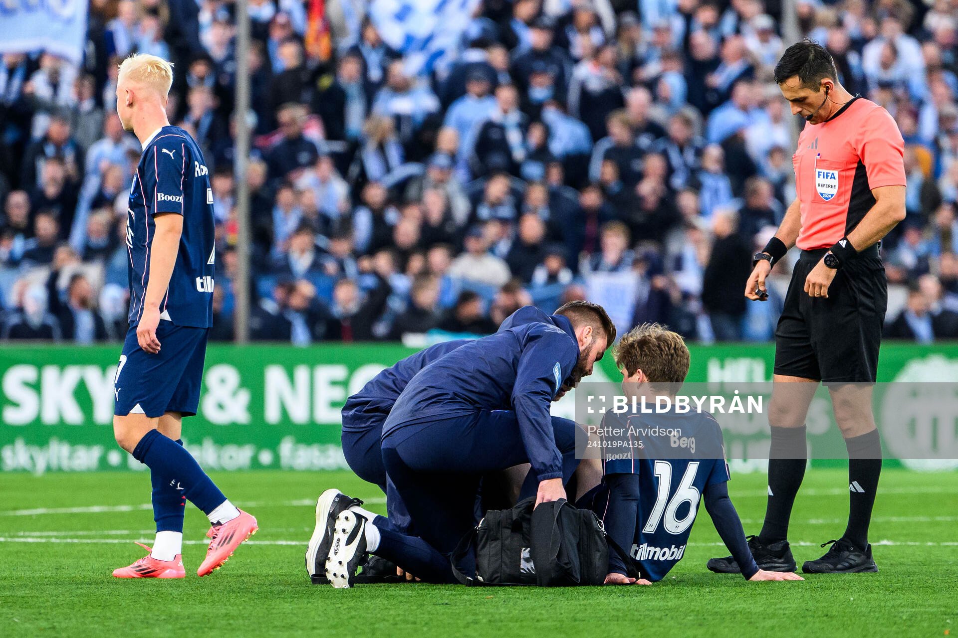 Malmö FFs Oliver Berg får vård
