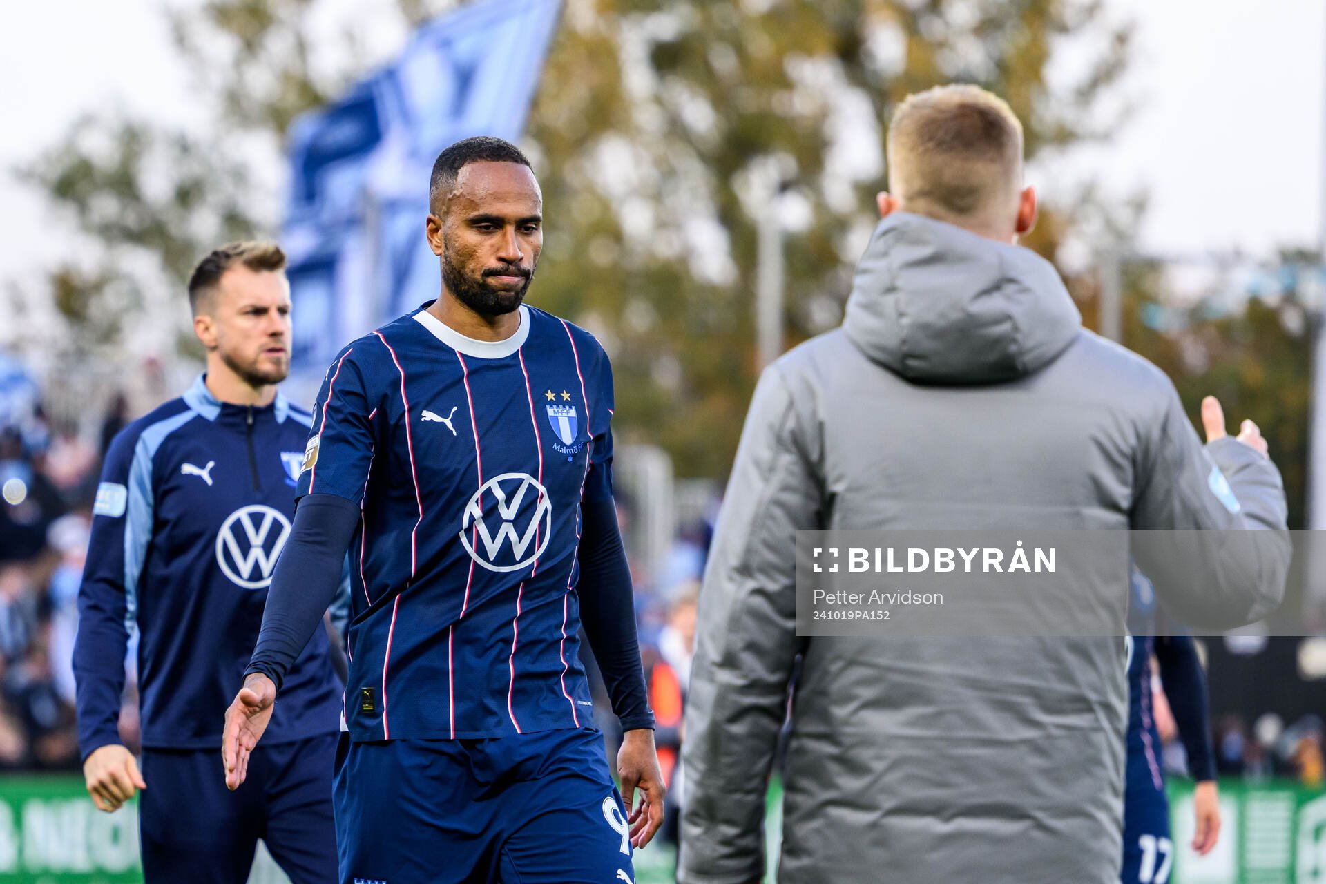 Malmö FFs Isaac Kiese Thelin deppar