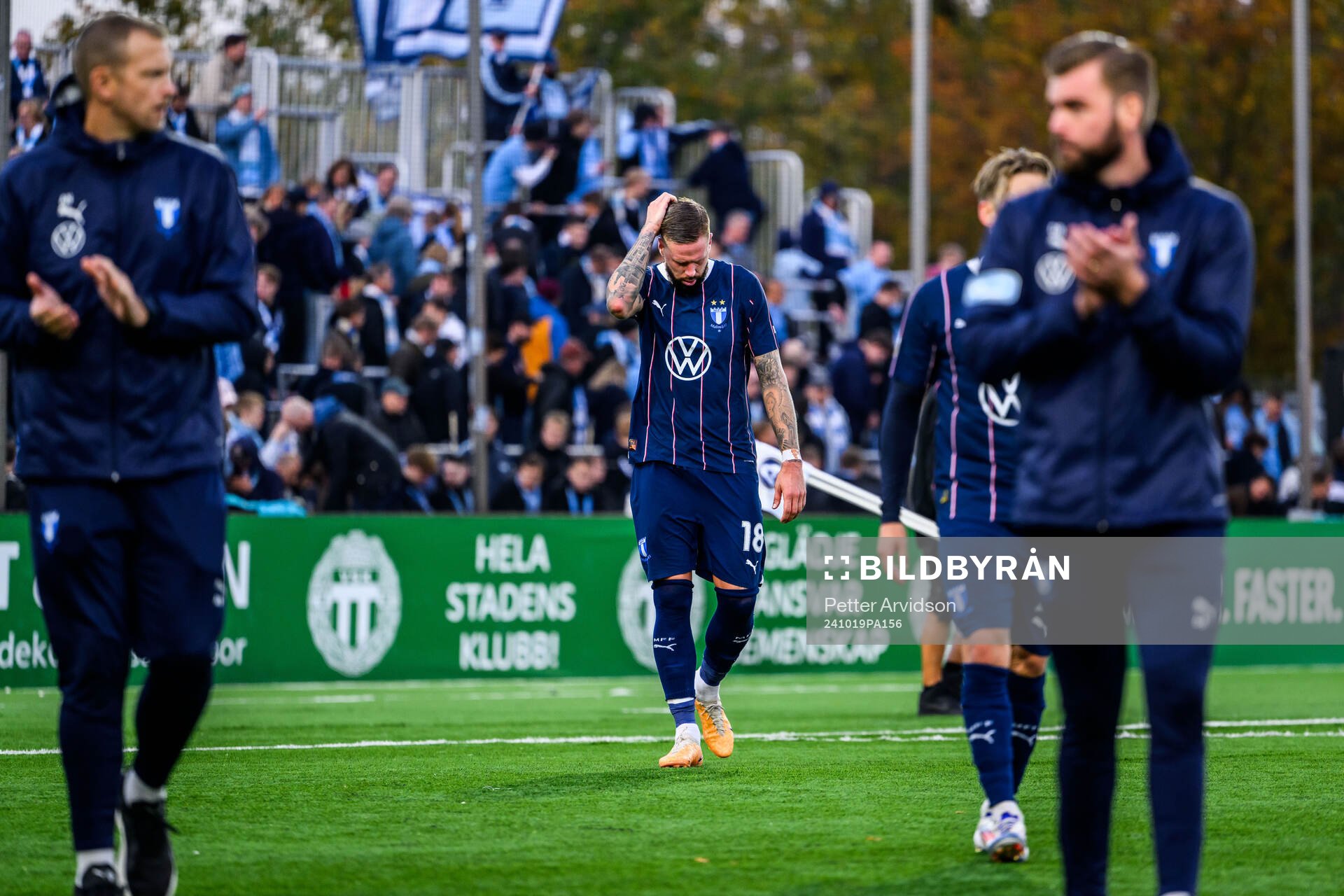Malmö FFs Pontus Jansson deppar