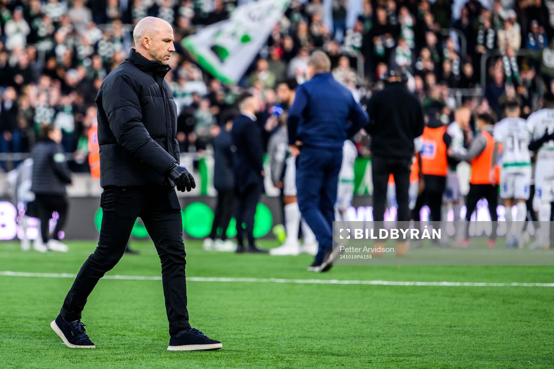 Malmö FFs tränare Henrik Rydström deppar