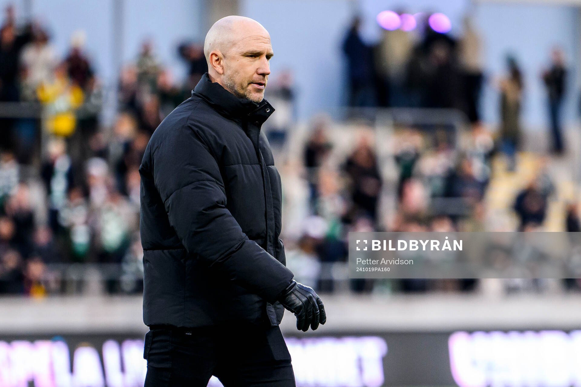 Malmö FFs tränare Henrik Rydström deppar