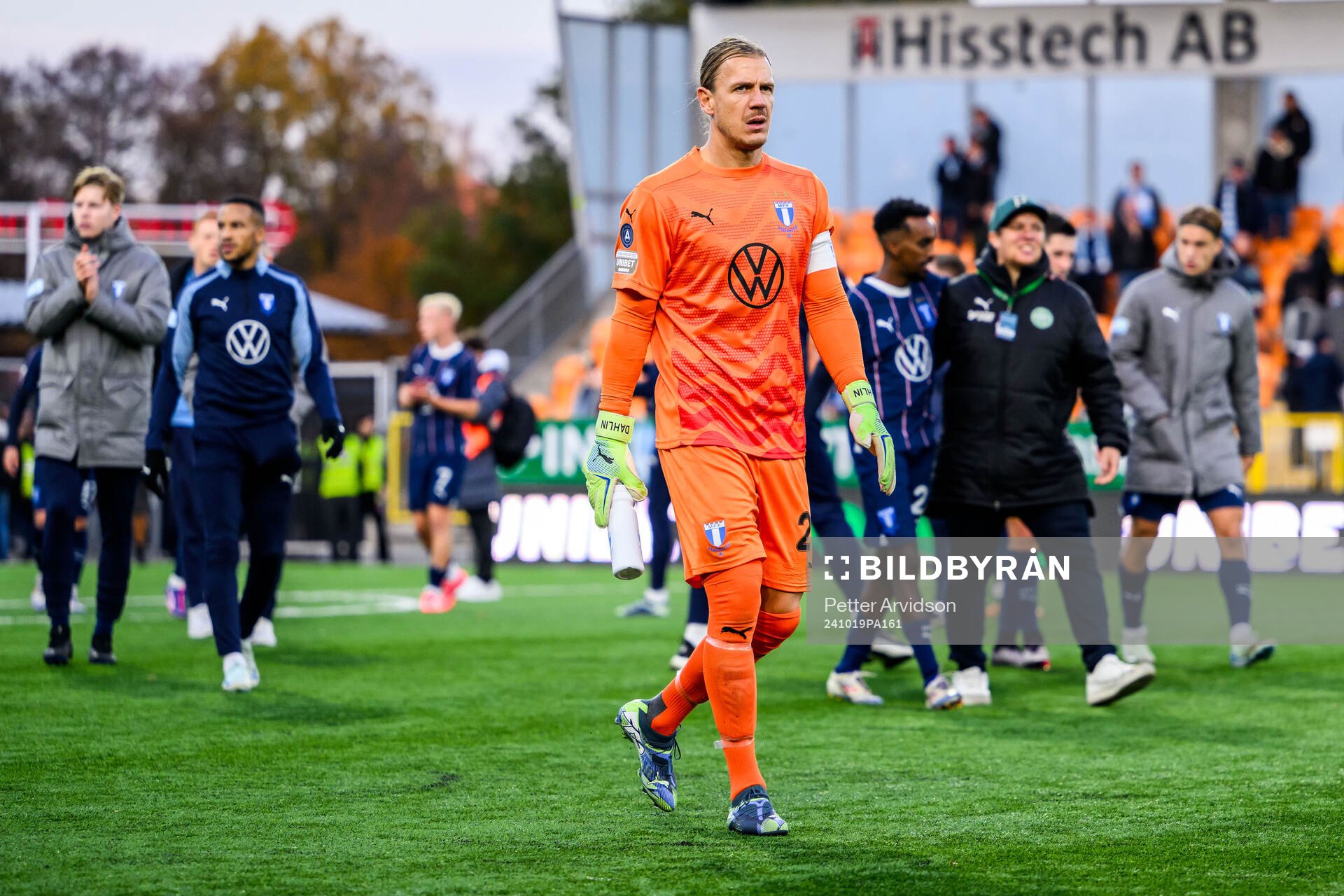 Malmö FFs Johan Dahlin deppar