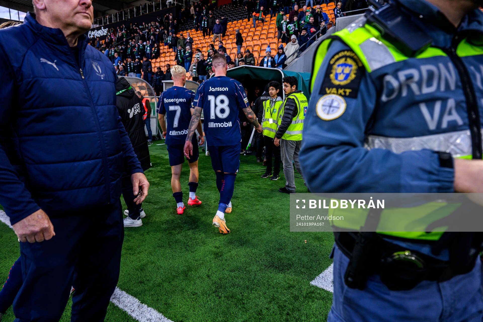 Malmö FFs Otto Rosengren och Pontus Jansson