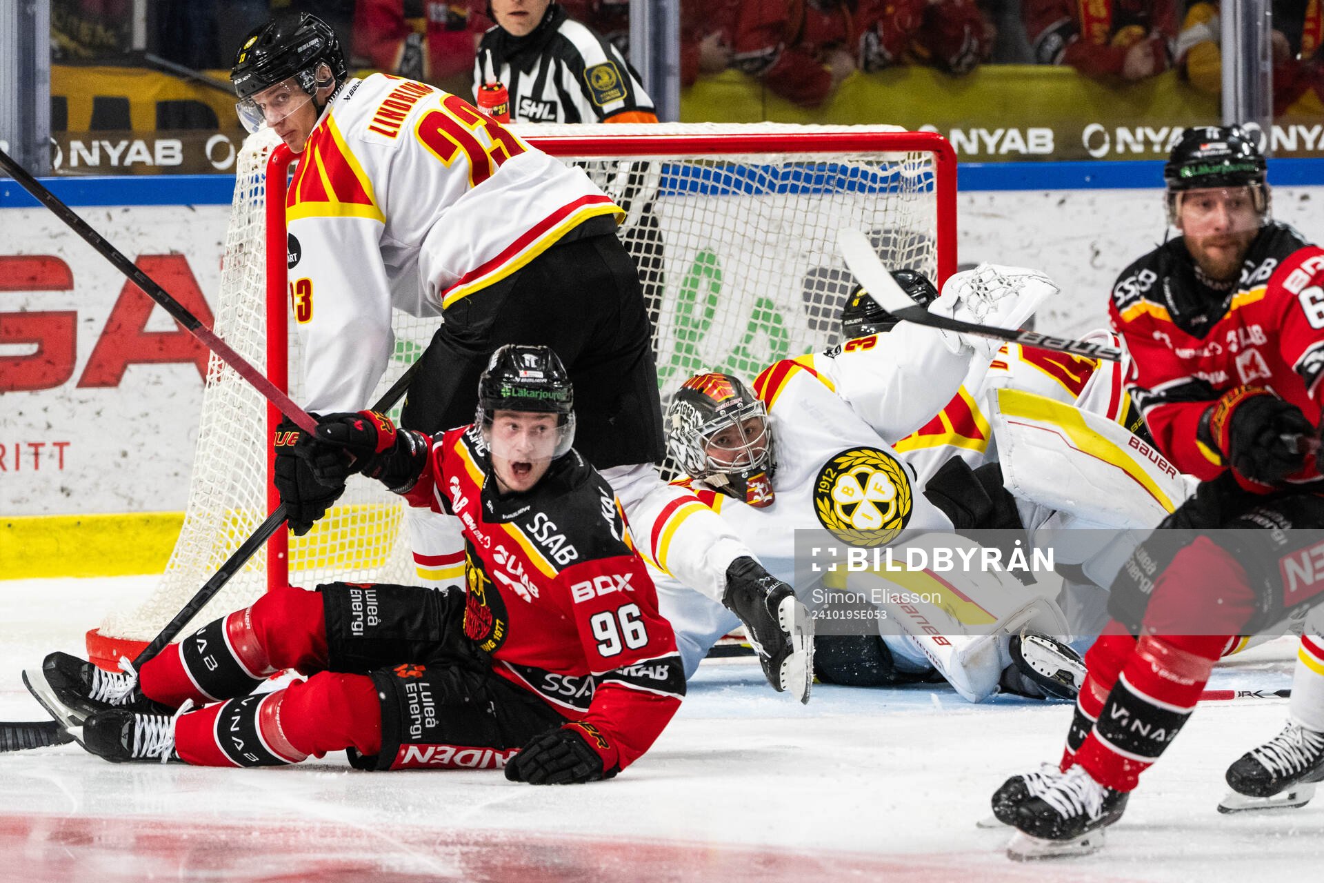 Brynäs målvakt Ludvig Persson