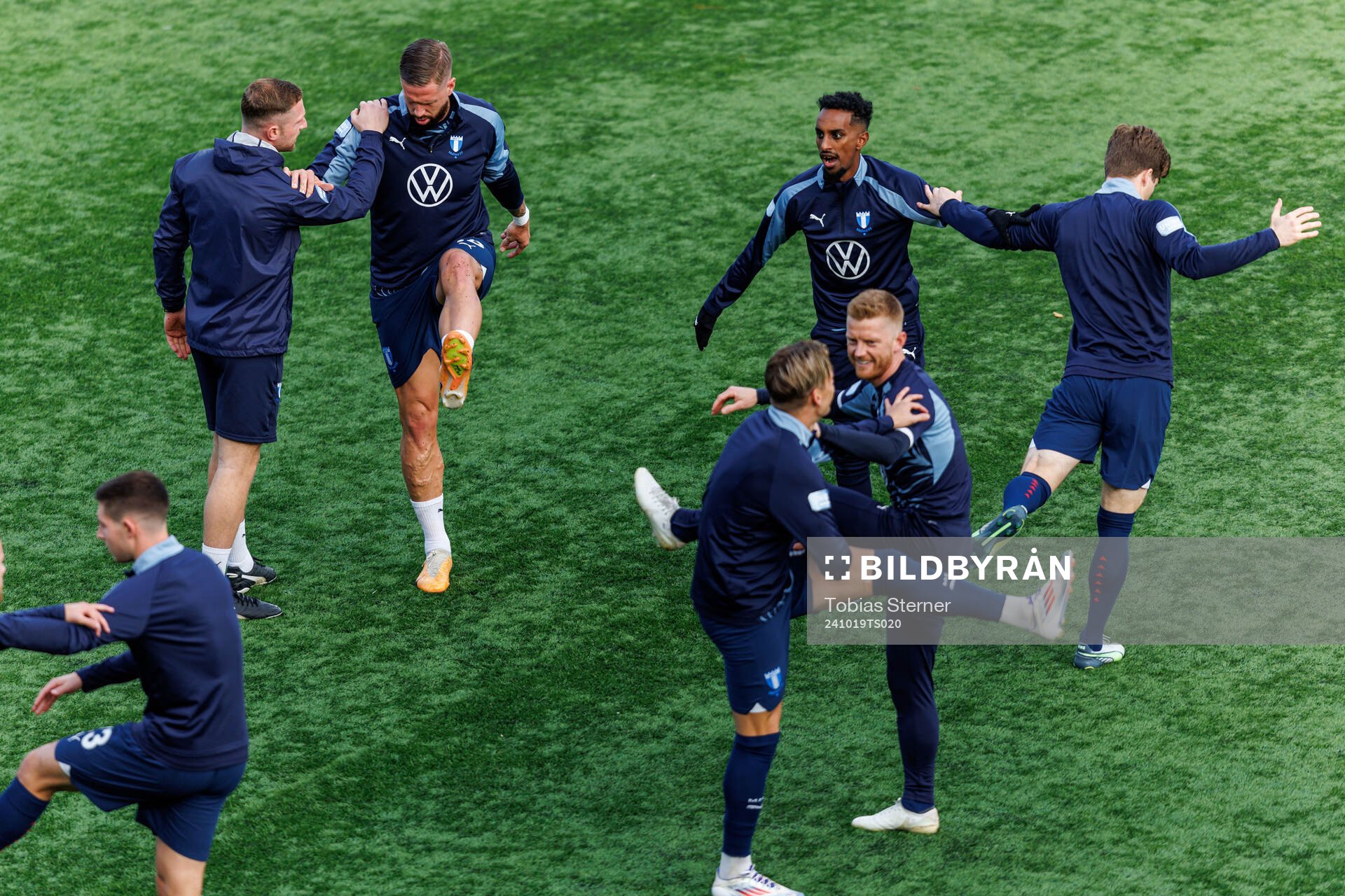 Malmö FFs Pontus Jansson, Taha Ali och Anders Christiansen