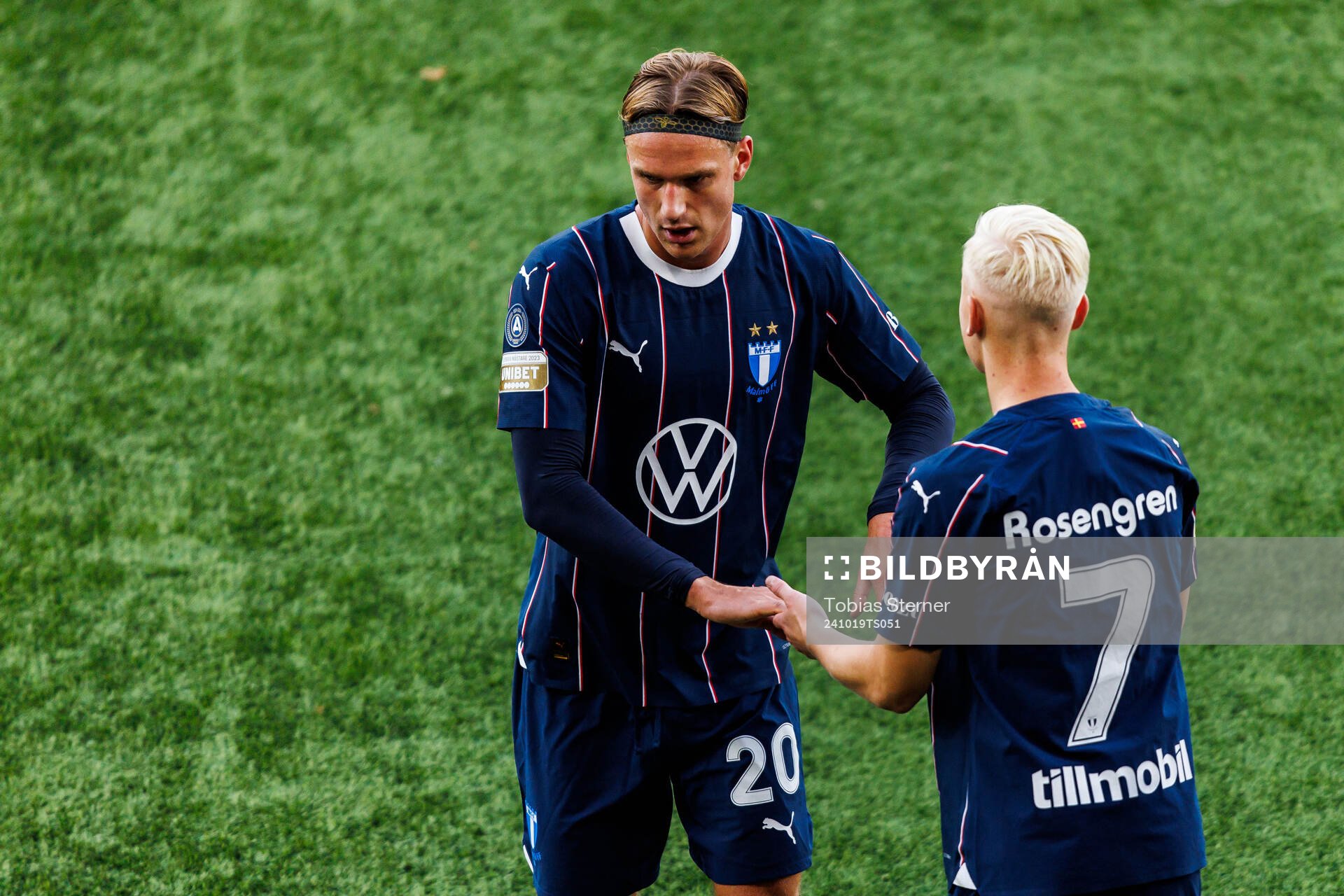 Malmö FFs Erik Botheim och Otto Rosengren