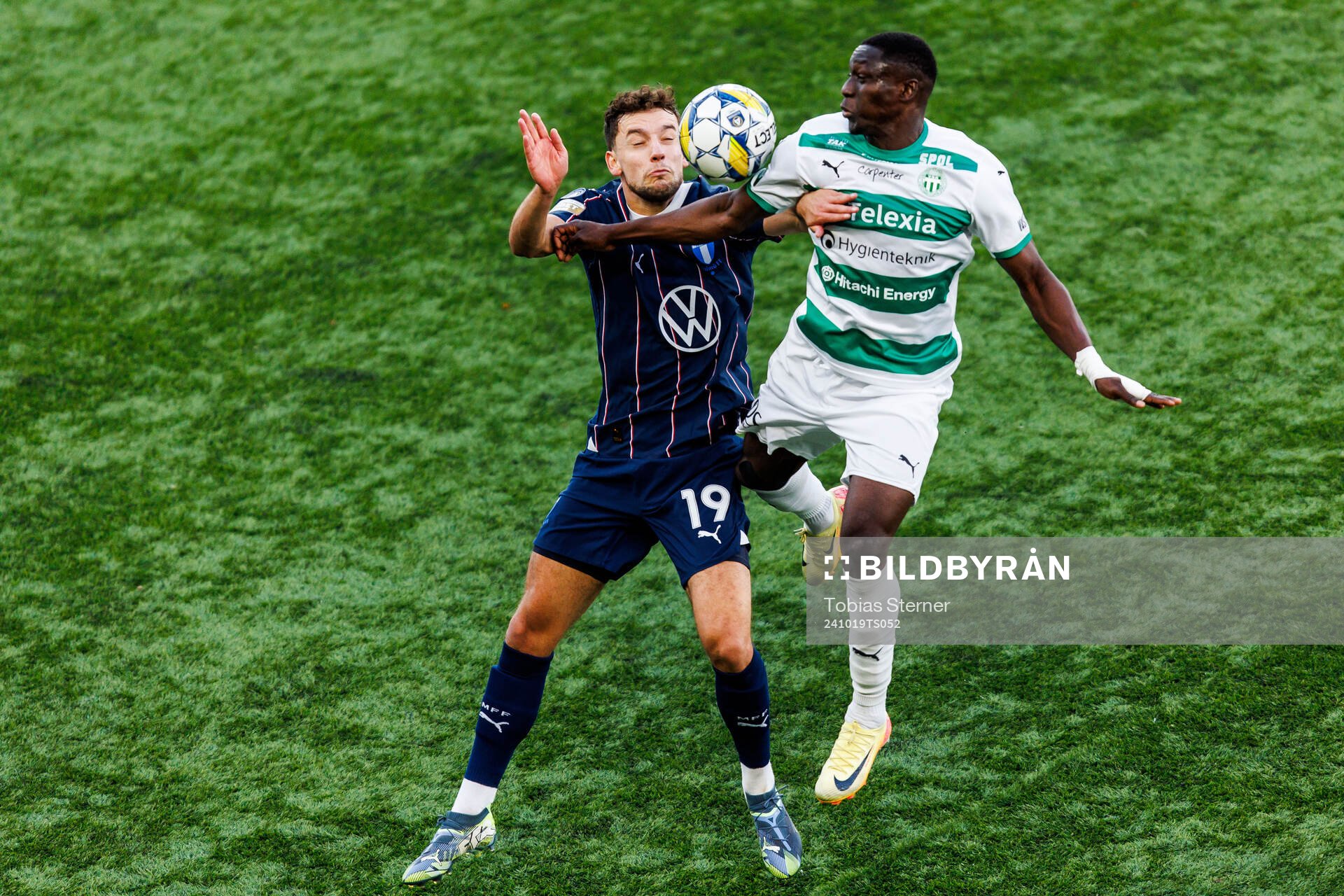 Malmö FFs Colin Rösler och Västerås Ibrahim Yalatif