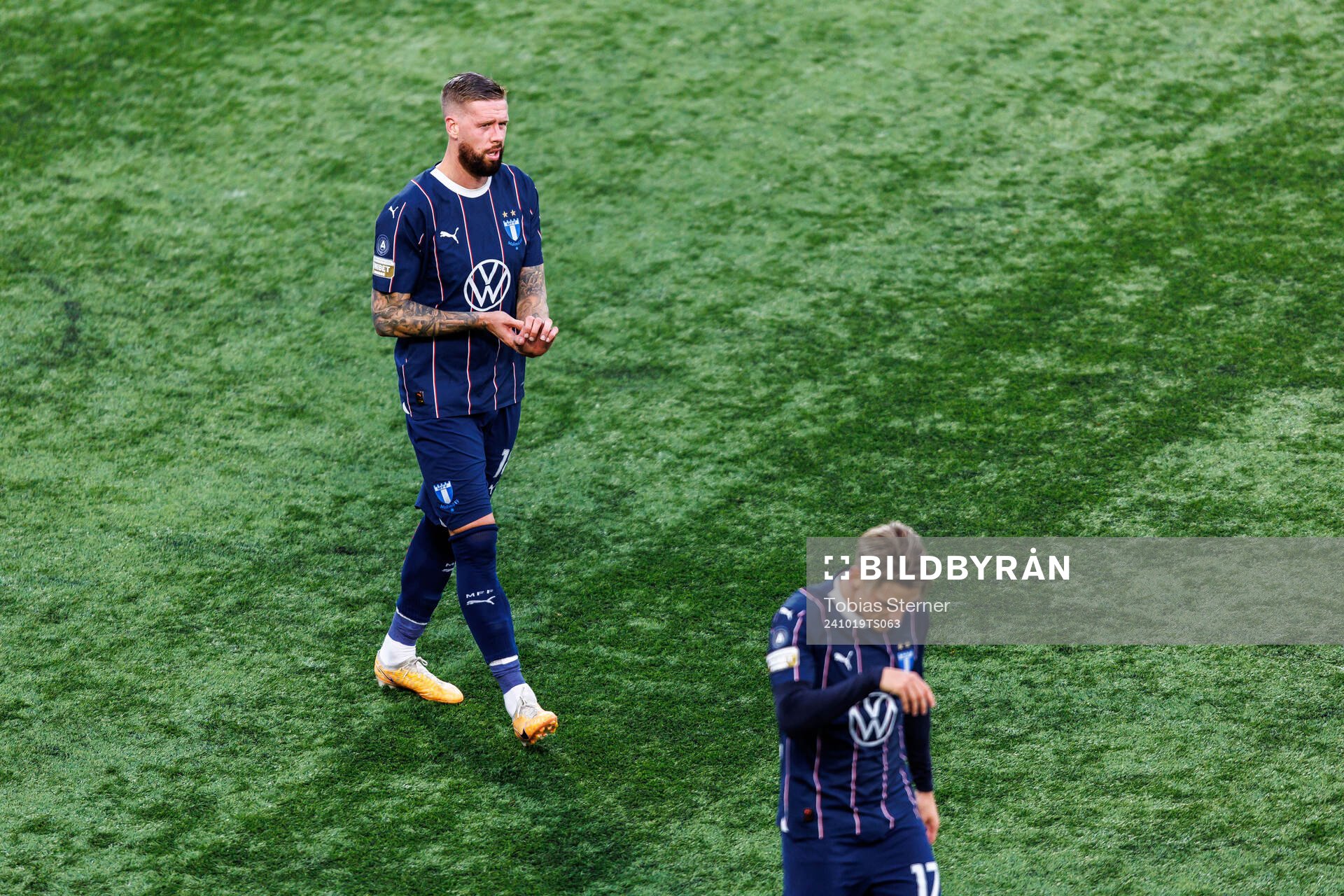 Malmö FFs Pontus Jansson deppar