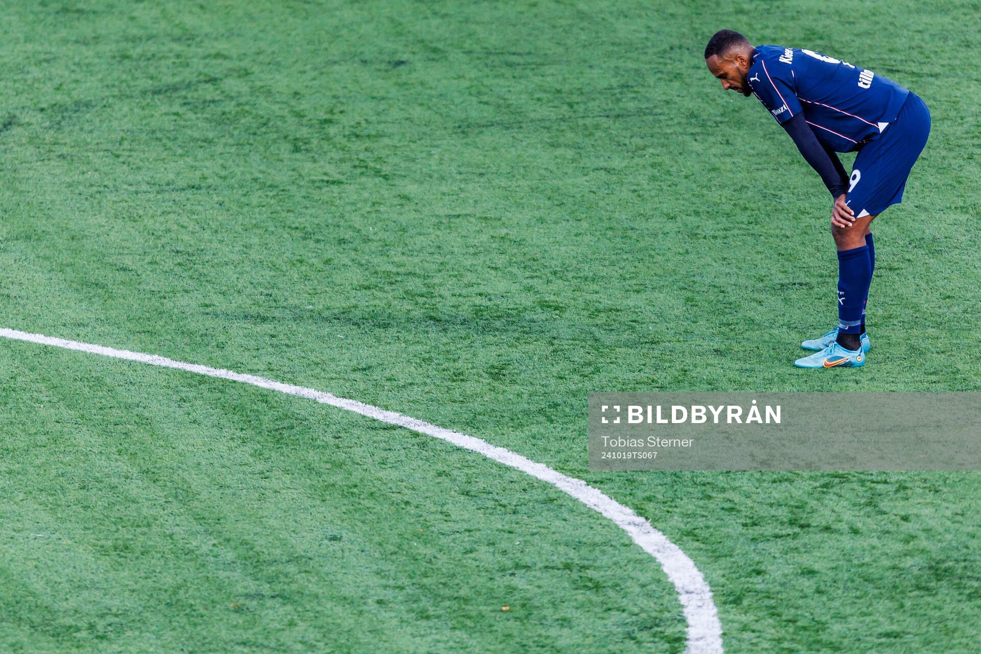 Malmö FFs Isaac Kiese Thelin deppar