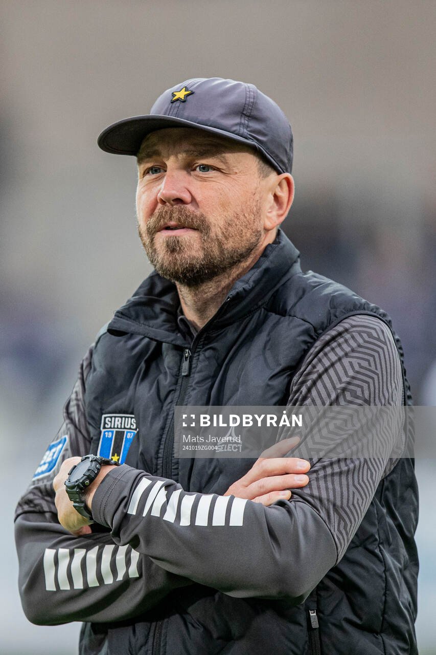 Sirius assisterande tränare Henrik Åhnstrand