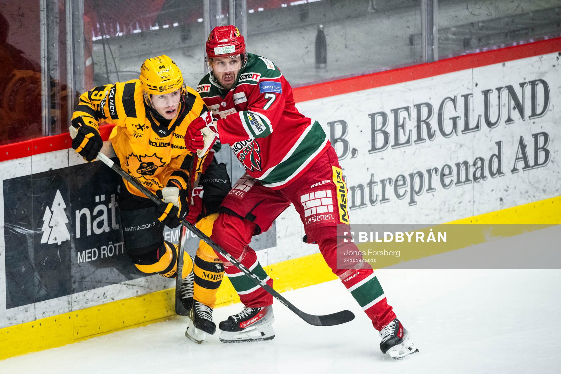 Skellefteås Rickard Hugg och MoDos Pontus Näsén