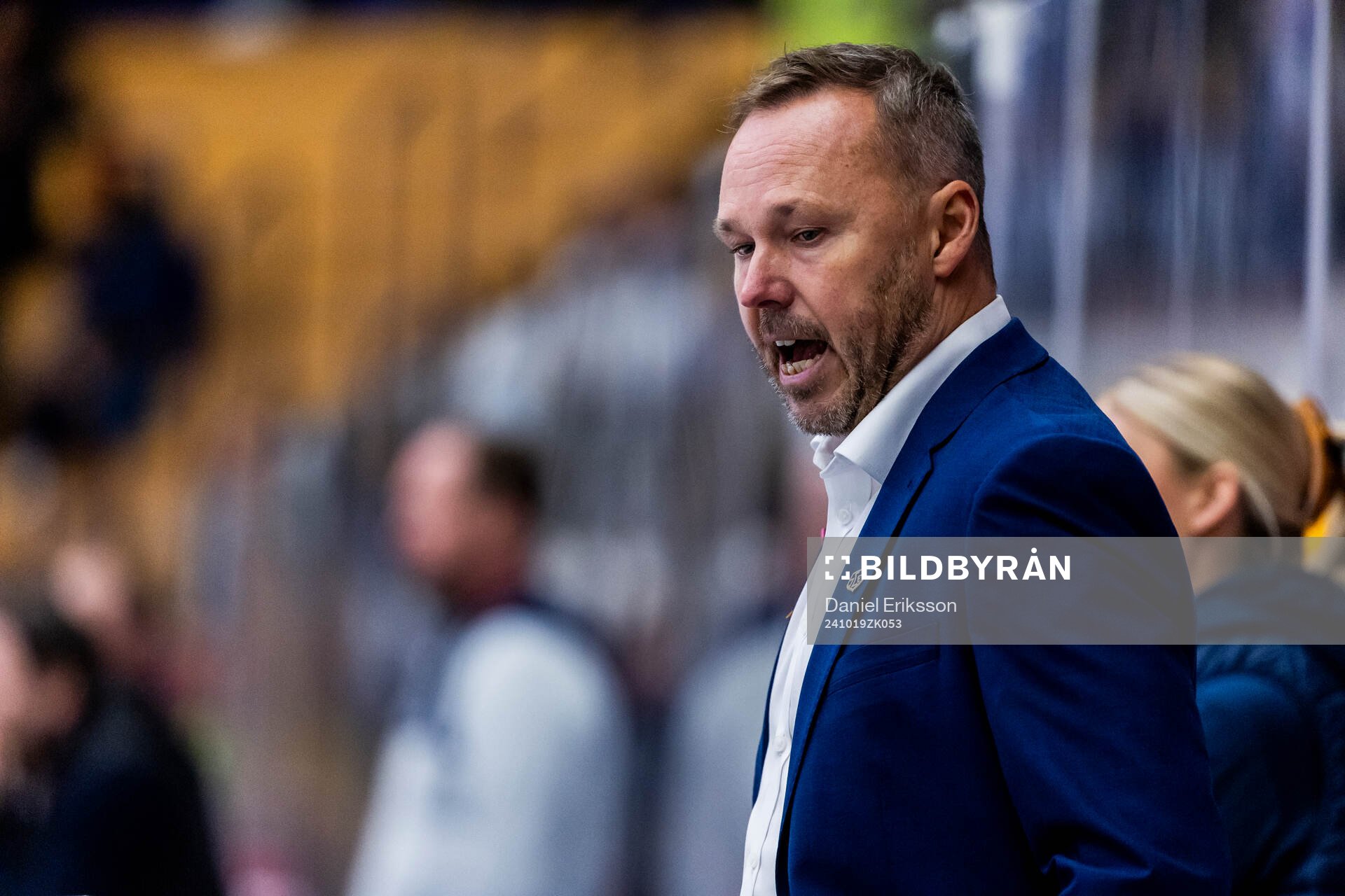 Leksands assisterande tränare Mikael Karlberg