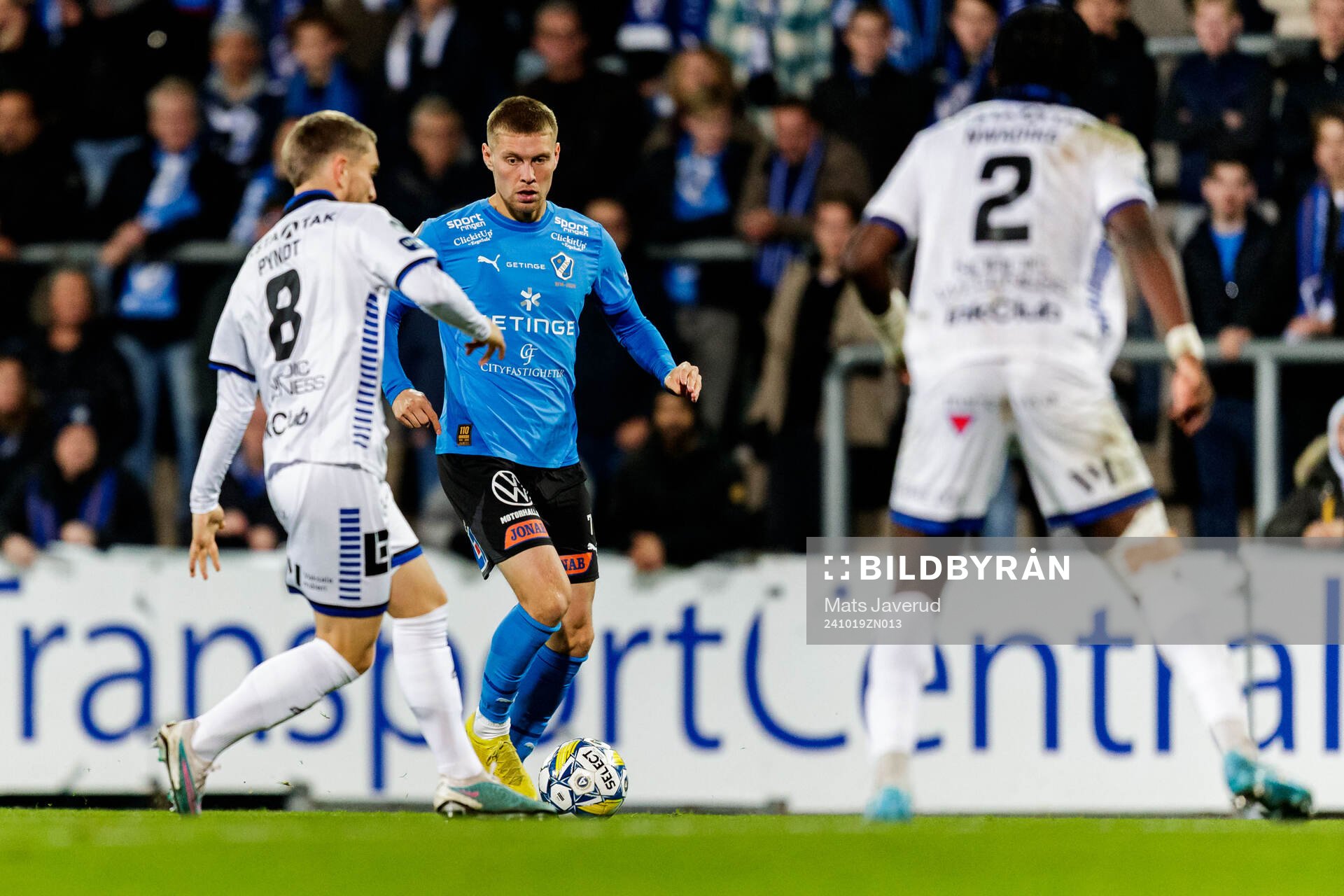 Sirius Andreas Pyndt Andersen och Halmstads Birnir Ingason