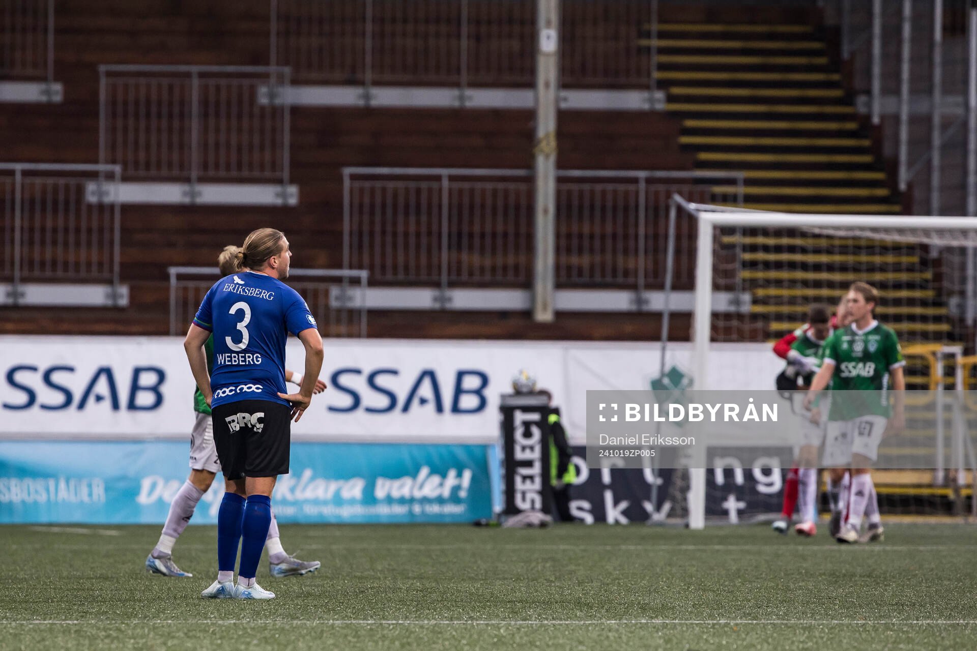 Trelleborgs Charlie Weberg deppar