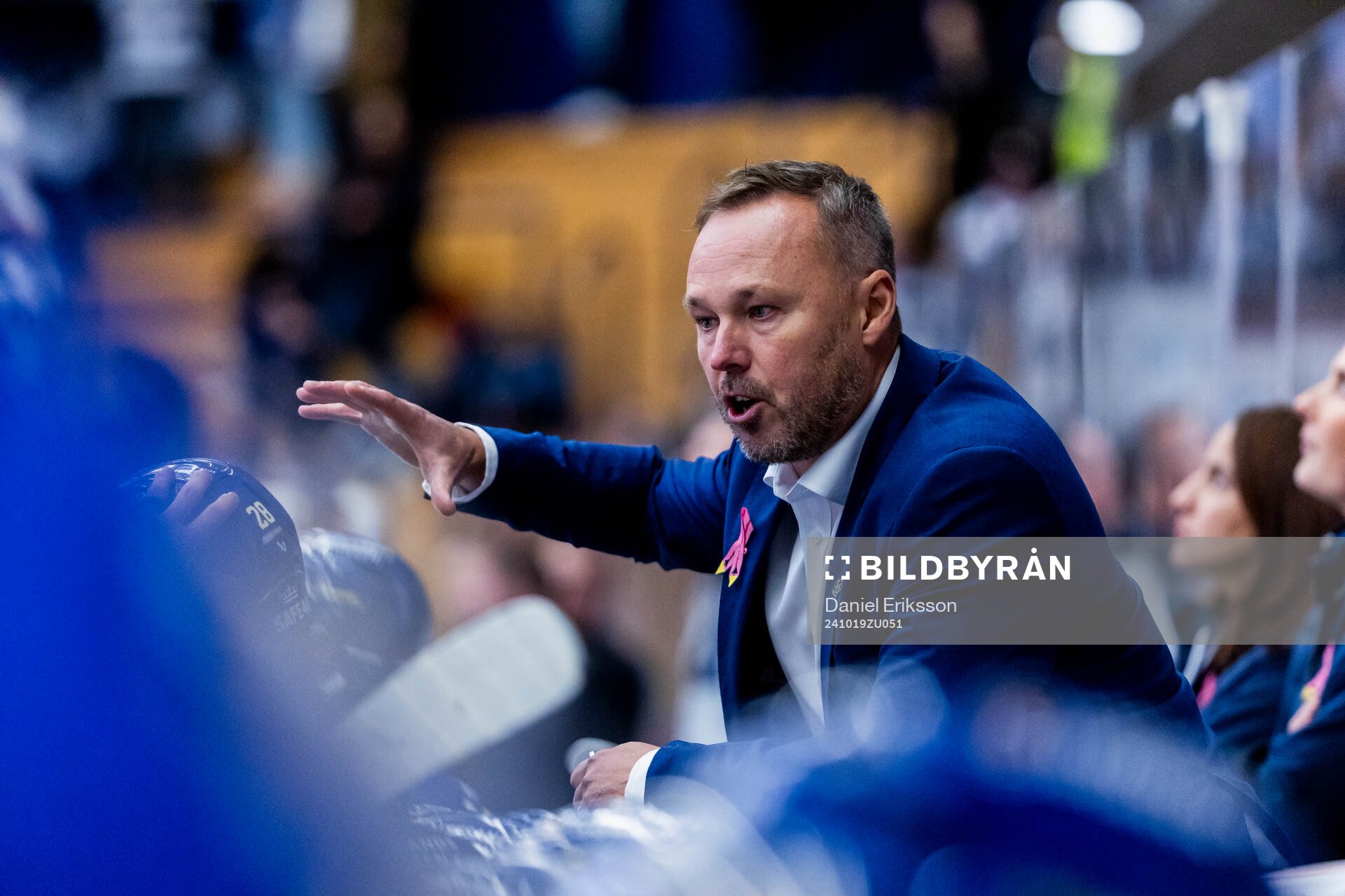 Leksands assisterande tränare Mikael Karlberg