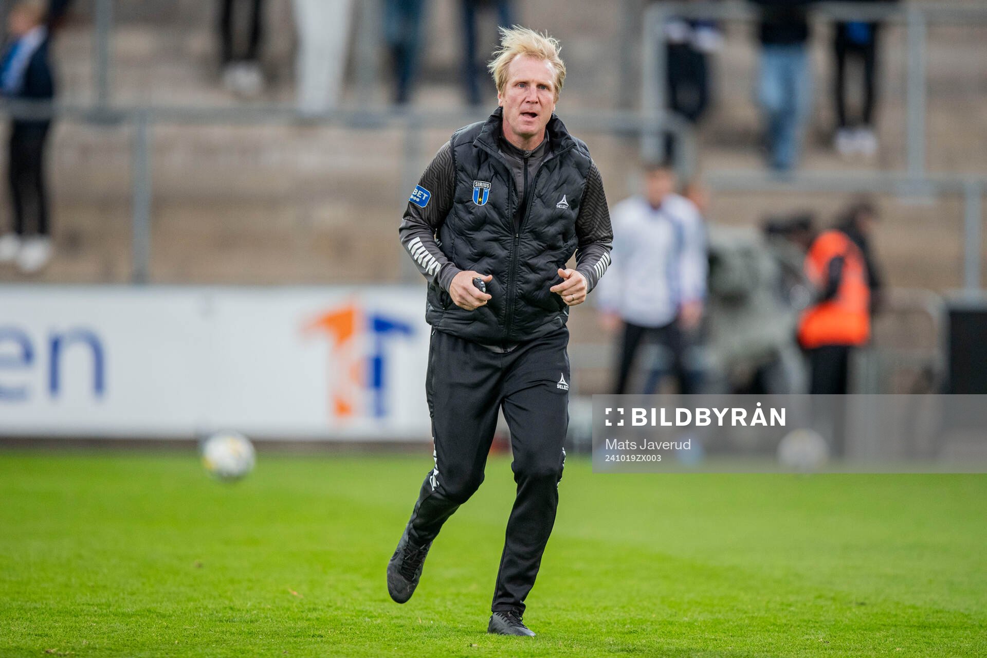 Sirius assisterande tränare Petter Hansson