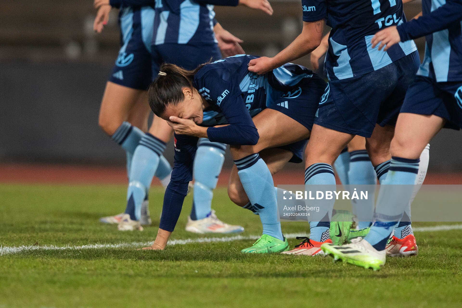 Djurgårdens Beata Kollmats har ont
