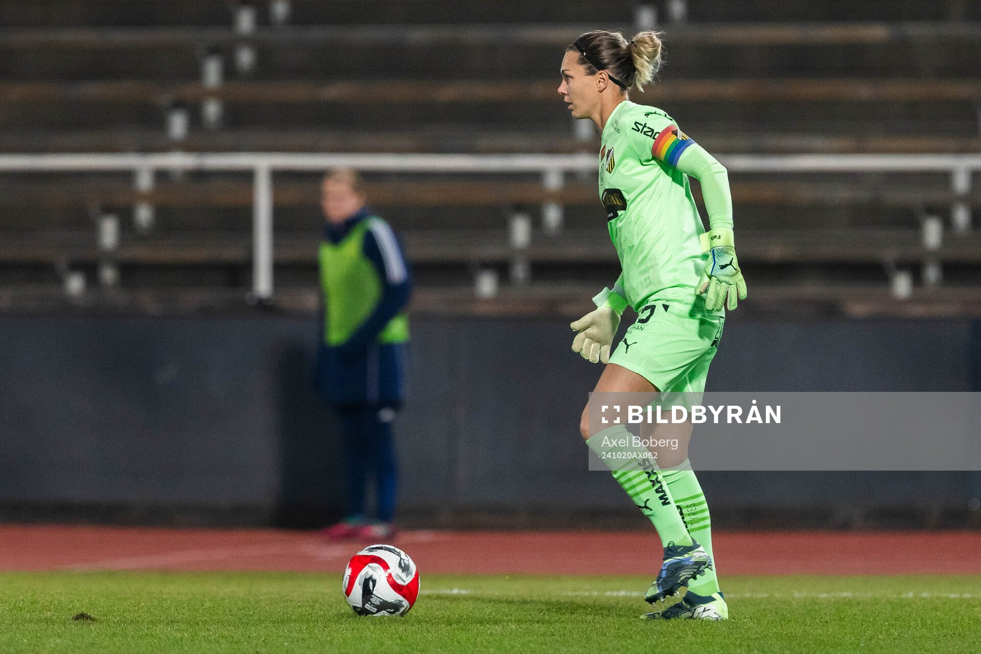 Häckens målvakt Jennifer Falk