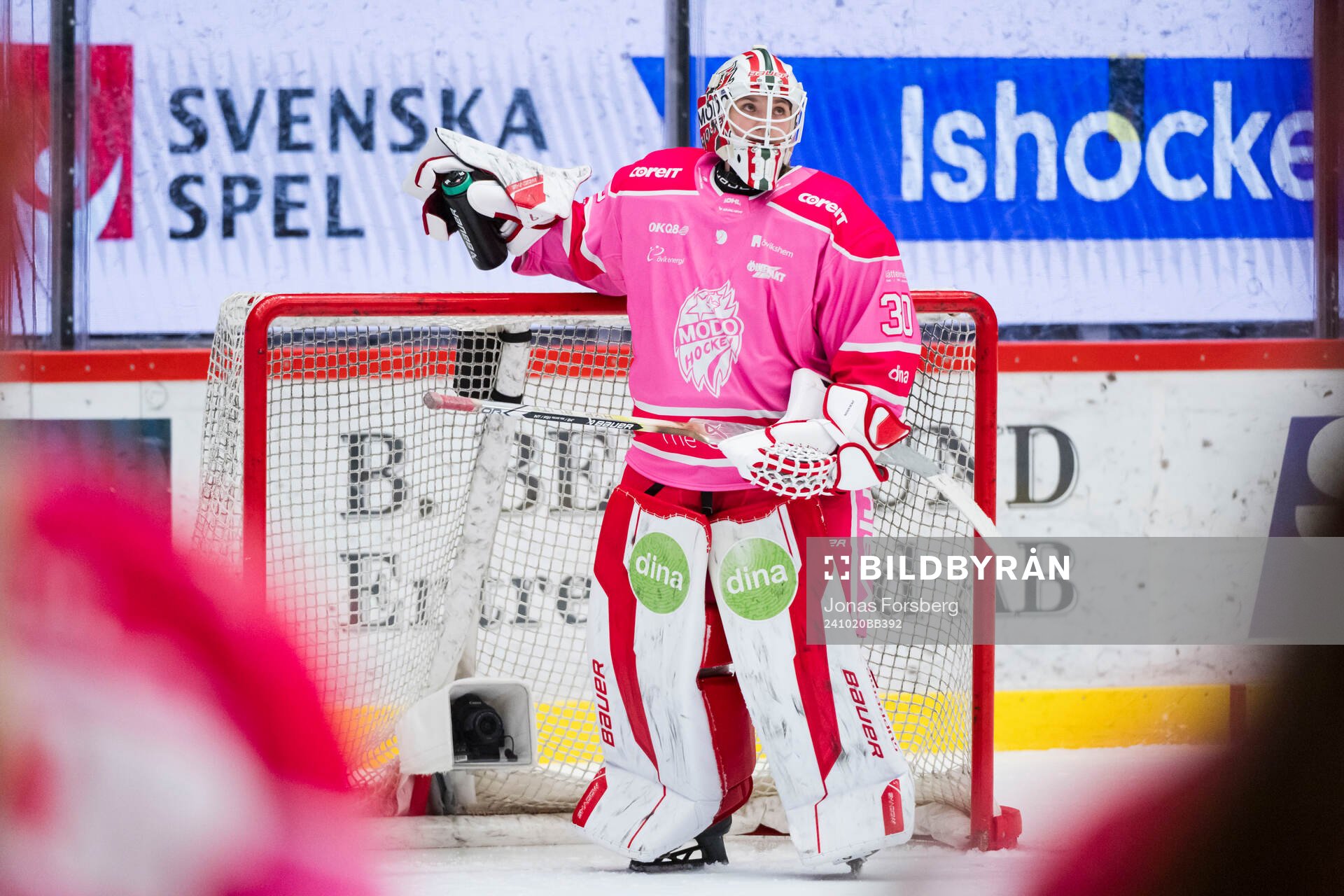 Modos målvakt Lovisa Persson