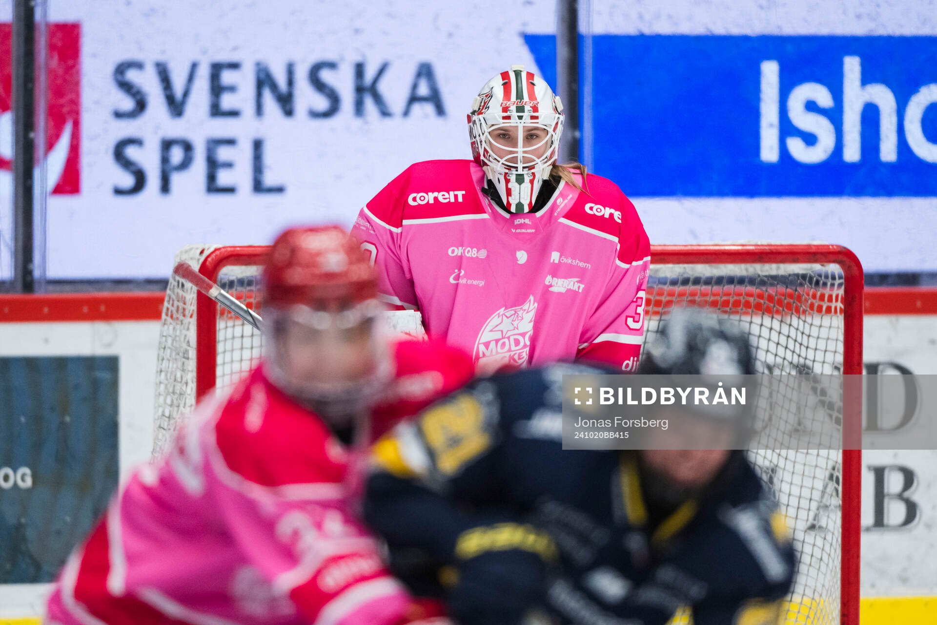 Modos målvakt Lovisa Persson