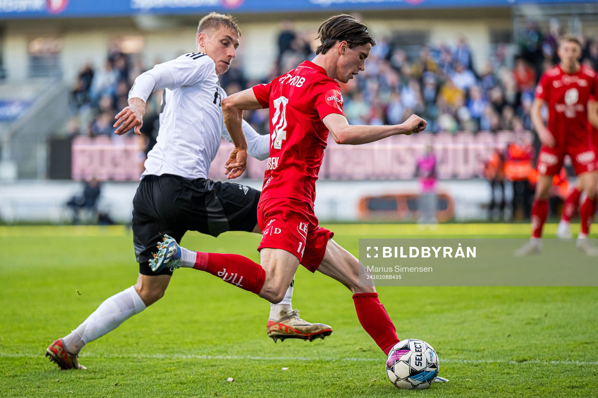 Ulrik Yttergård Jenssen of Rosenborg and Ulrik Mathisen of