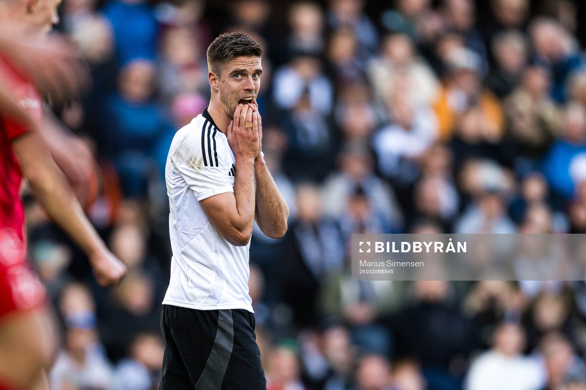 Markus Henriksen of Rosenborg looks dejected
