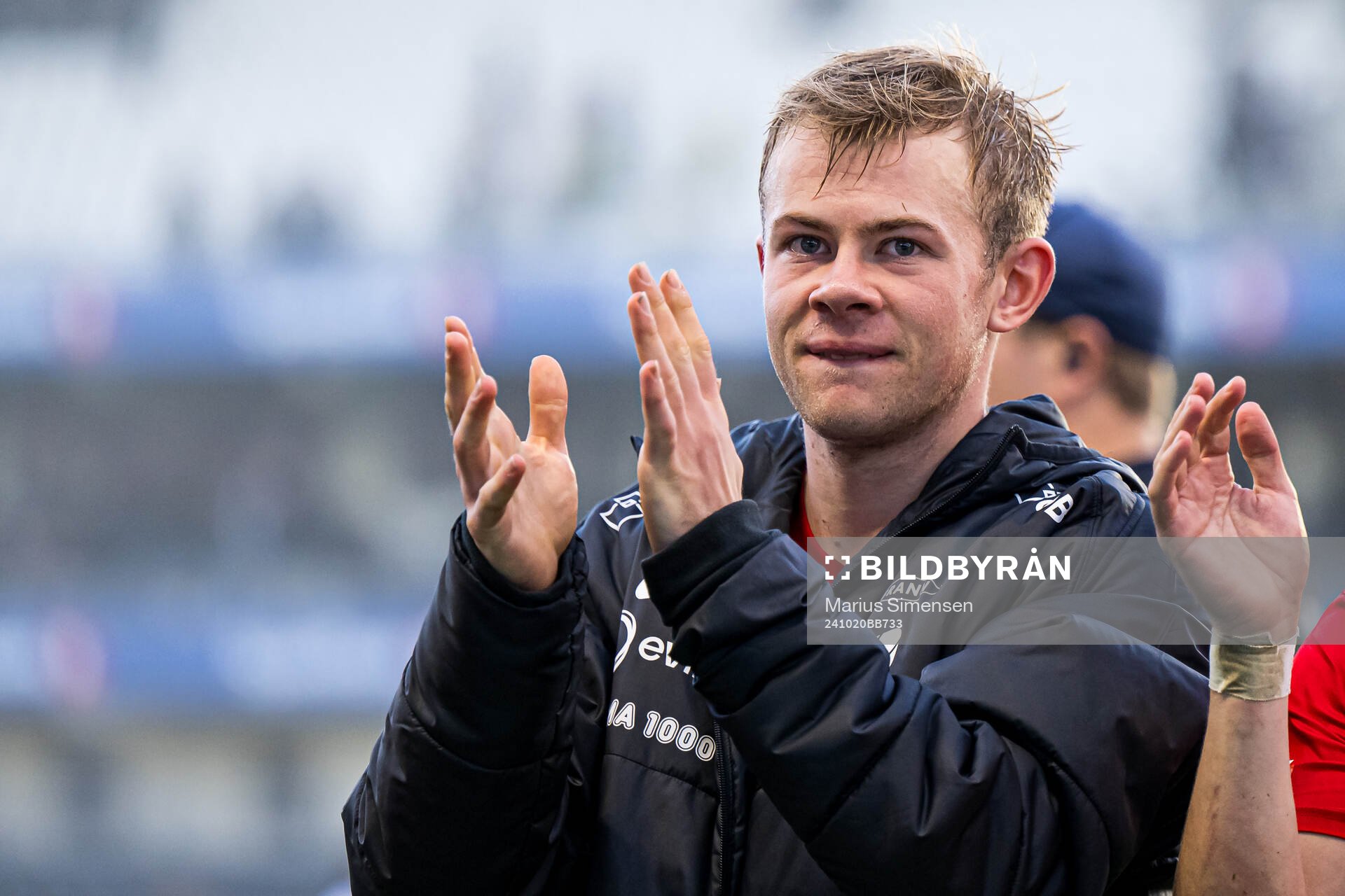 Aune Heggebø of Brann celebrates