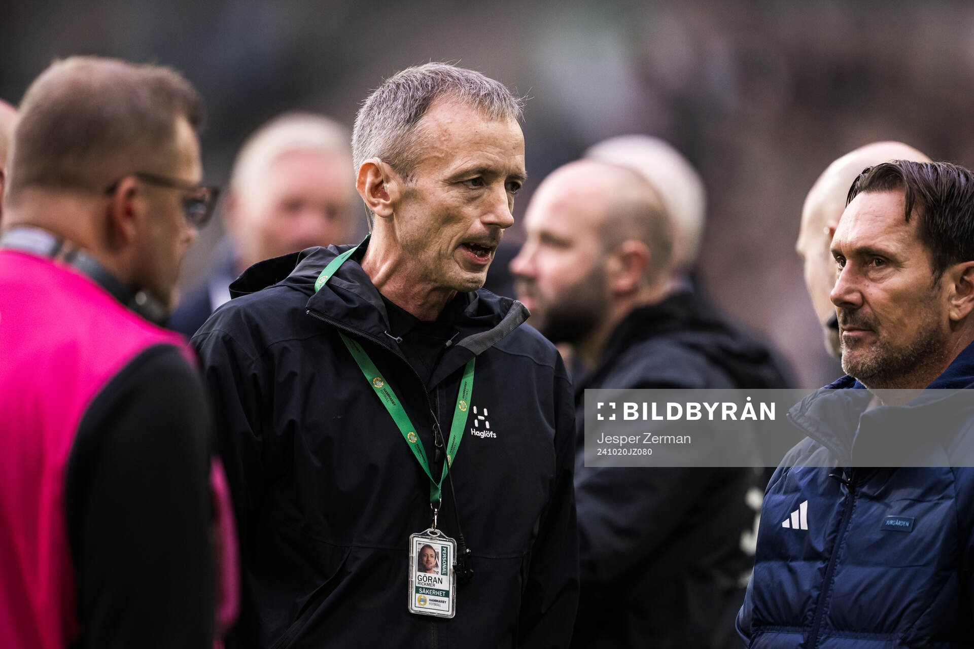 Hammarbys säkerhetsansvarige Göran Rickmer