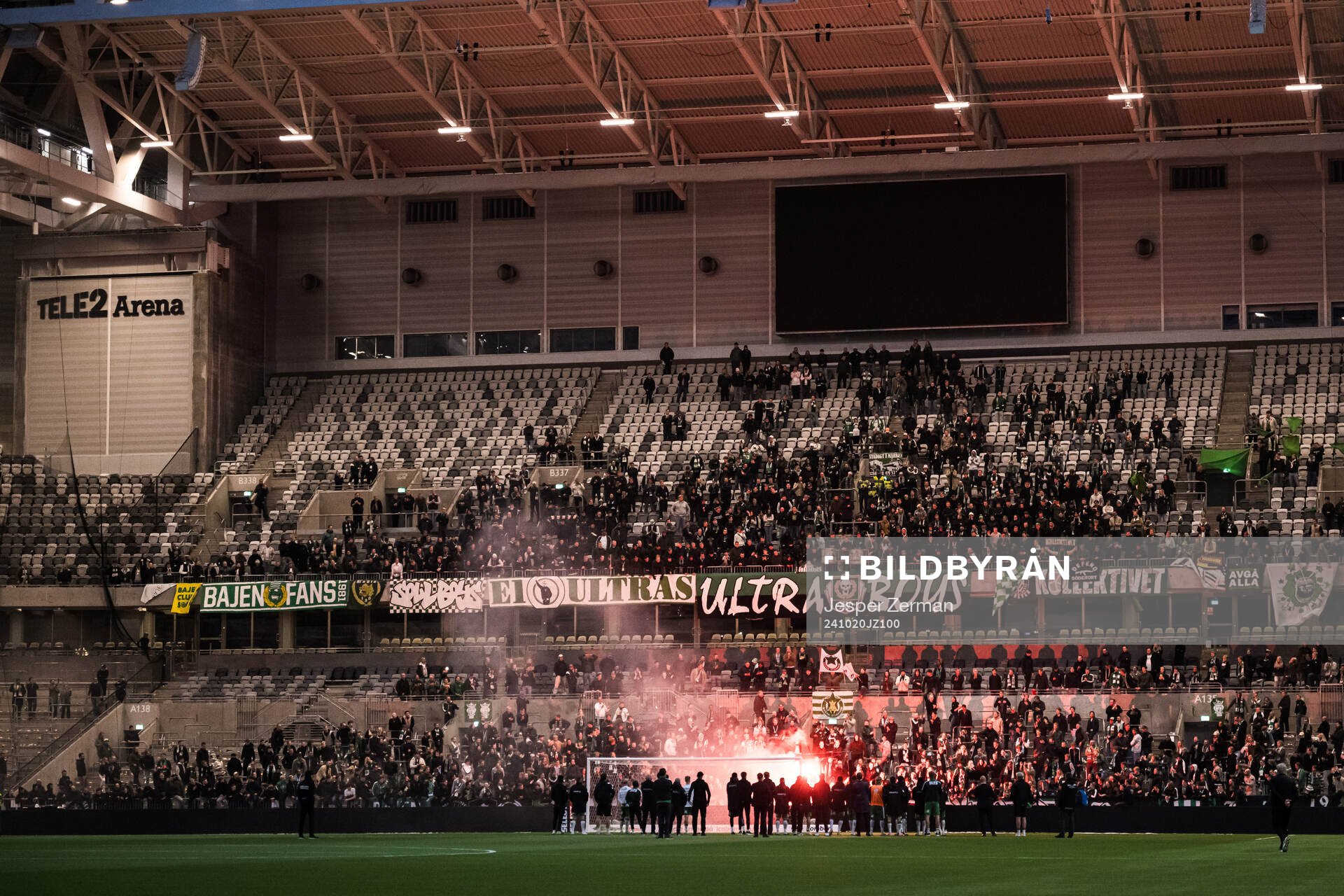 Hammarbys spelare tackar publiken