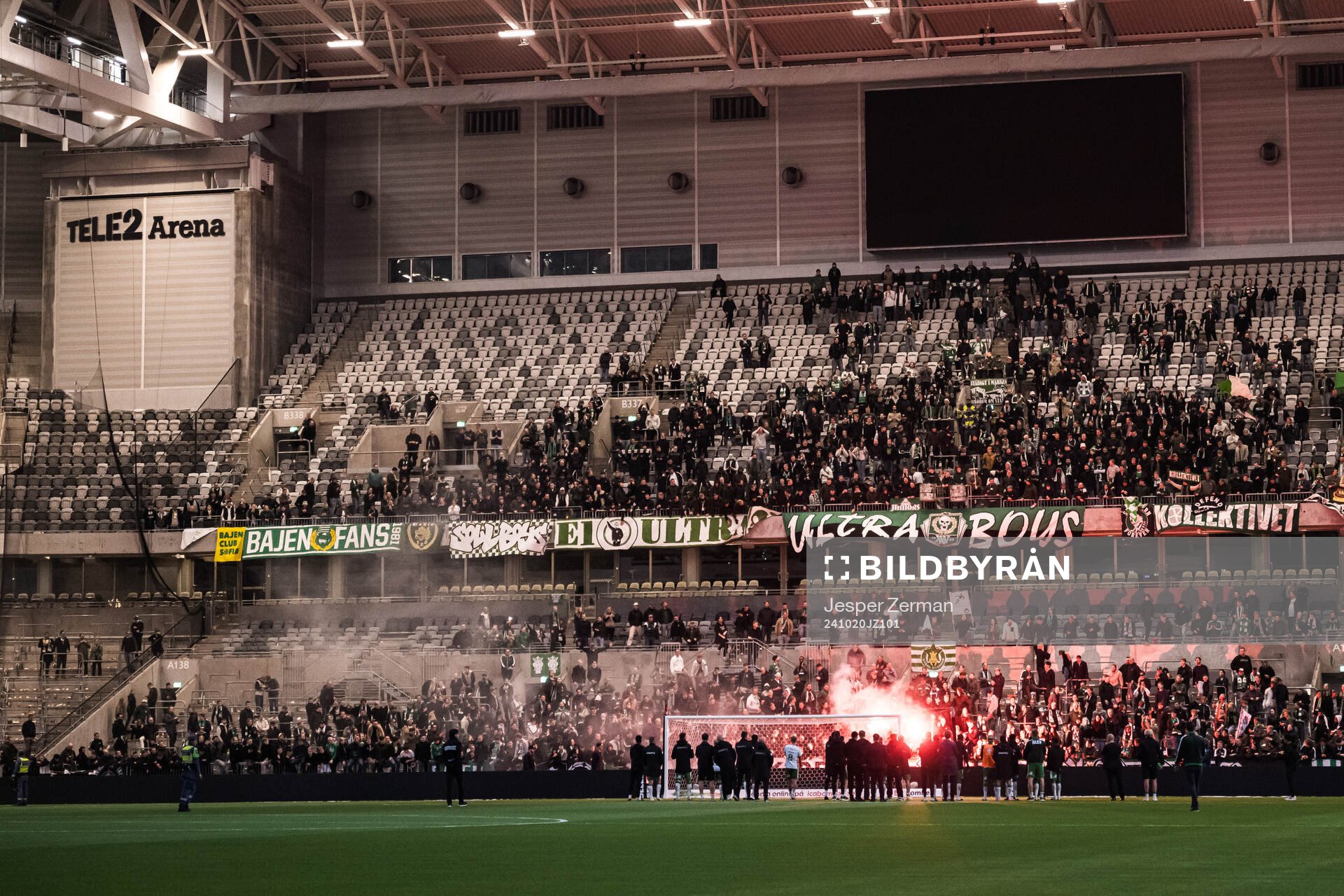 Hammarbys spelare tackar publiken