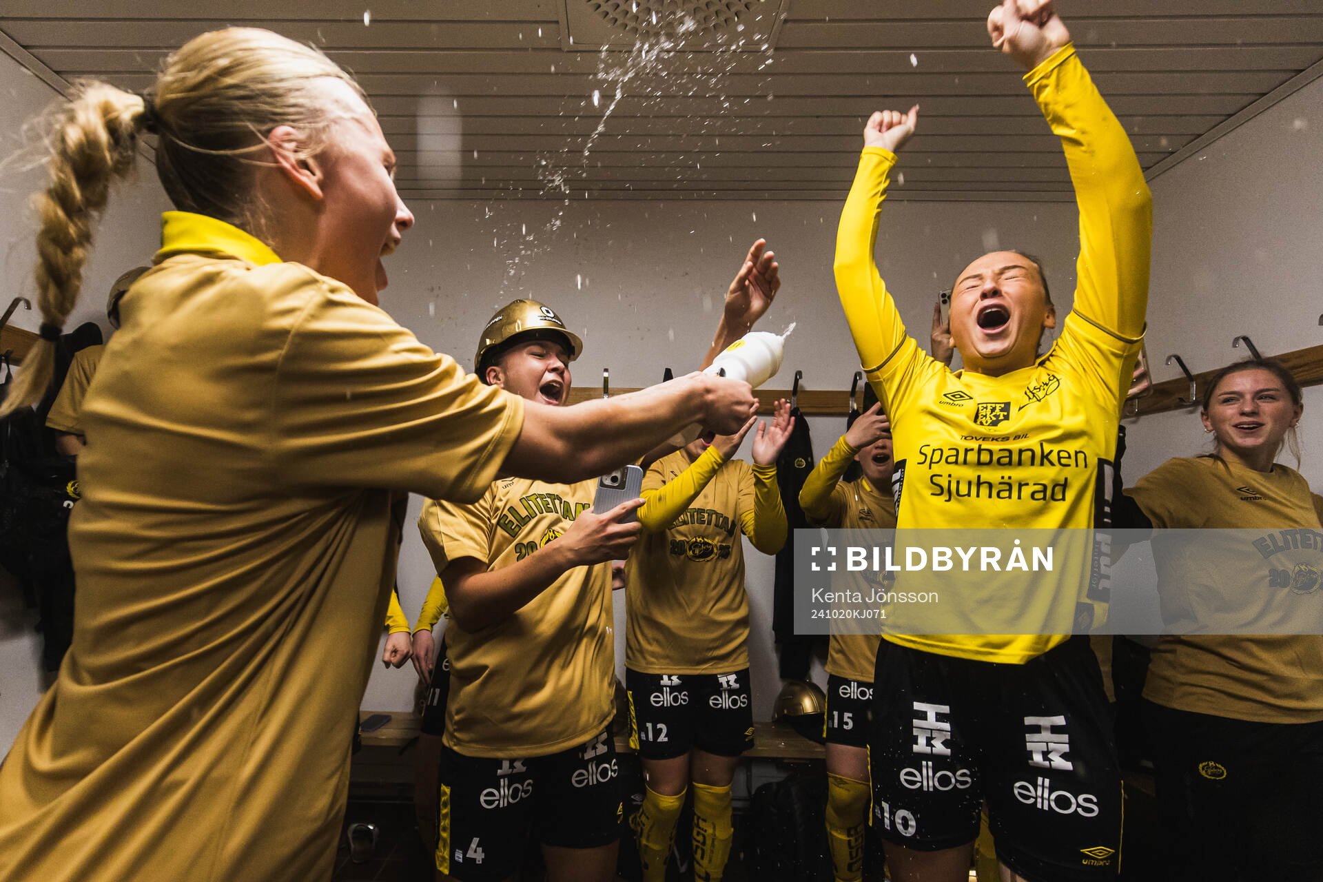 Elfsborgs Stina Jensen jublar