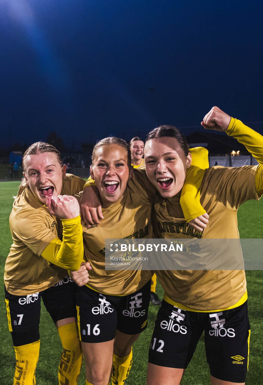 Elfsborgs Hanna Jiozon, Cornelia Svensson och Hedvig