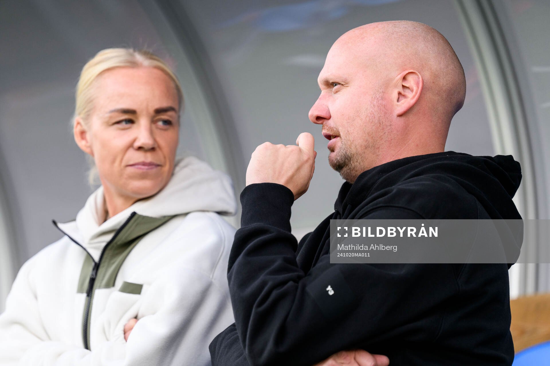 Och och Rosengårds tränare Joel Kjetselberg