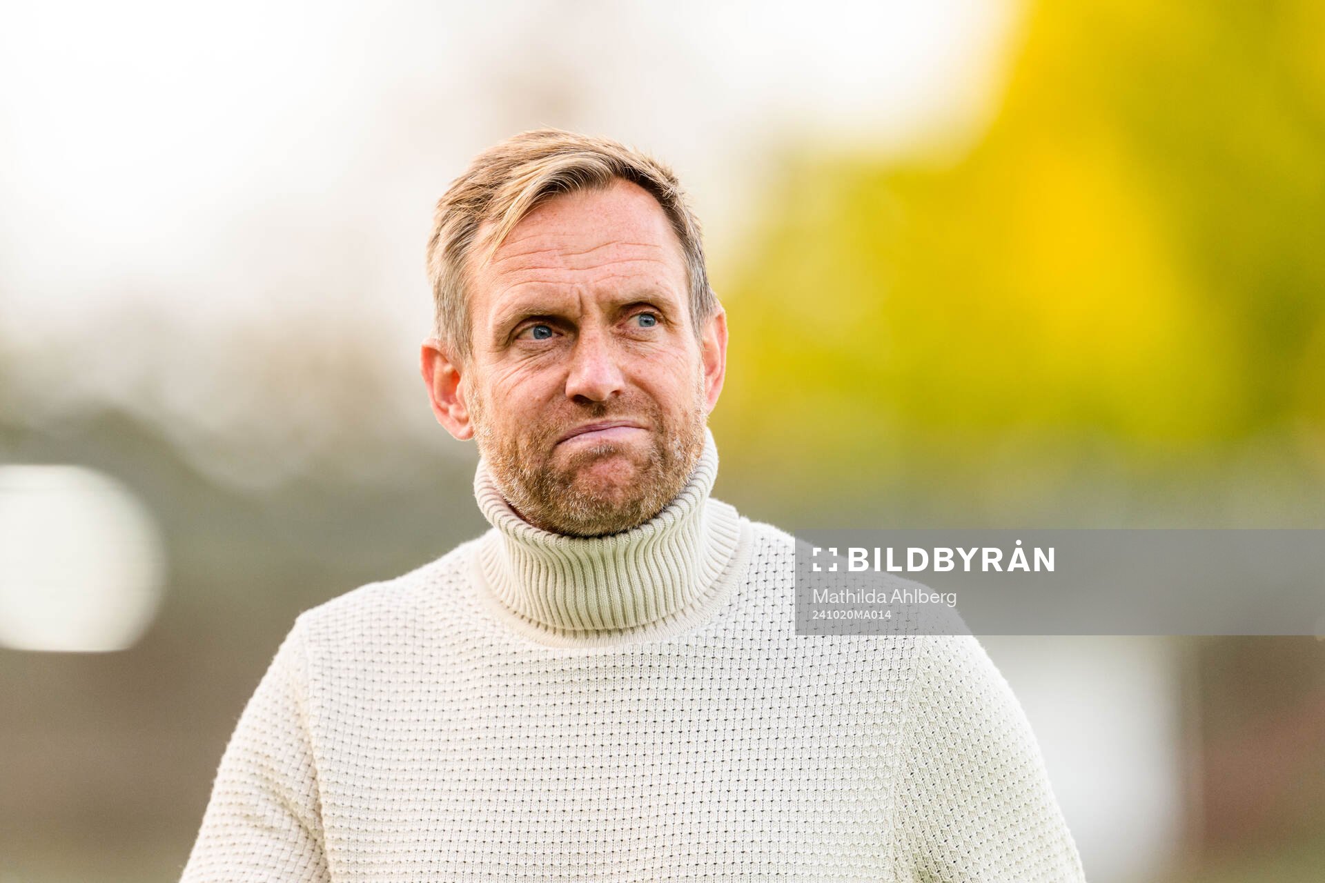 Hammarbys tränare Martin Sjögren