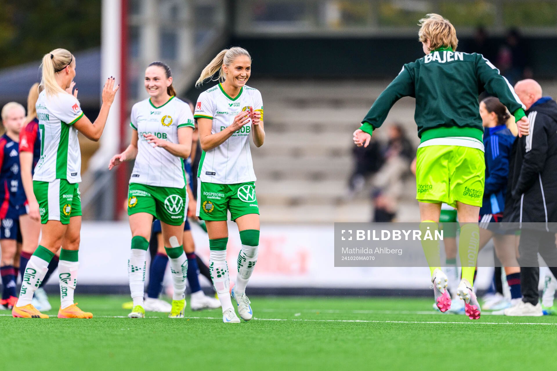 Och Hammarbys Alice Carlsson och