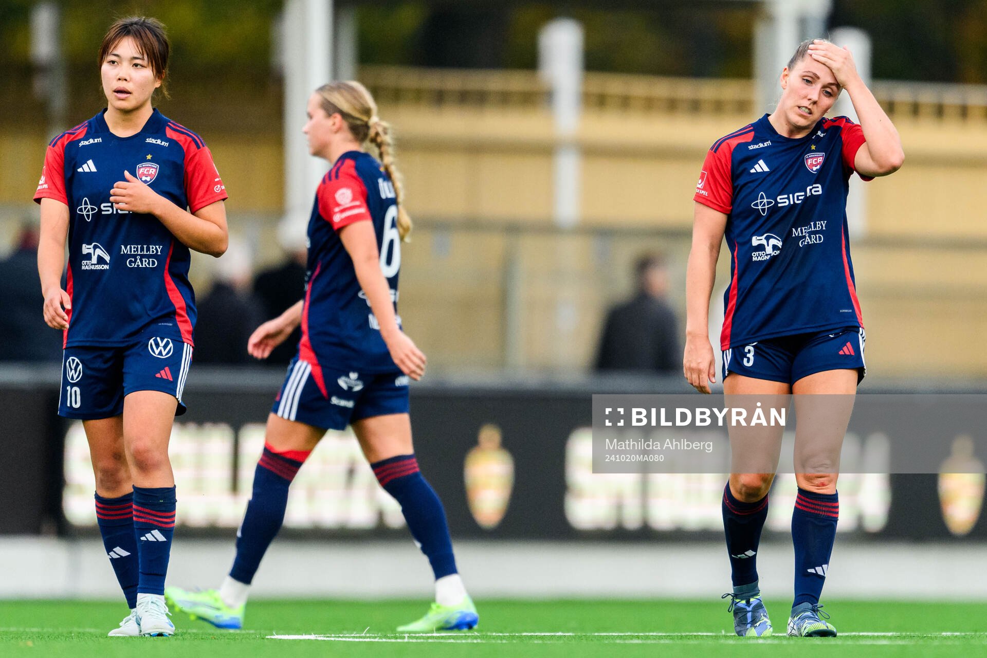 Rosengårds Momoko Tanikawa och Gudrun Arnardottir deppar