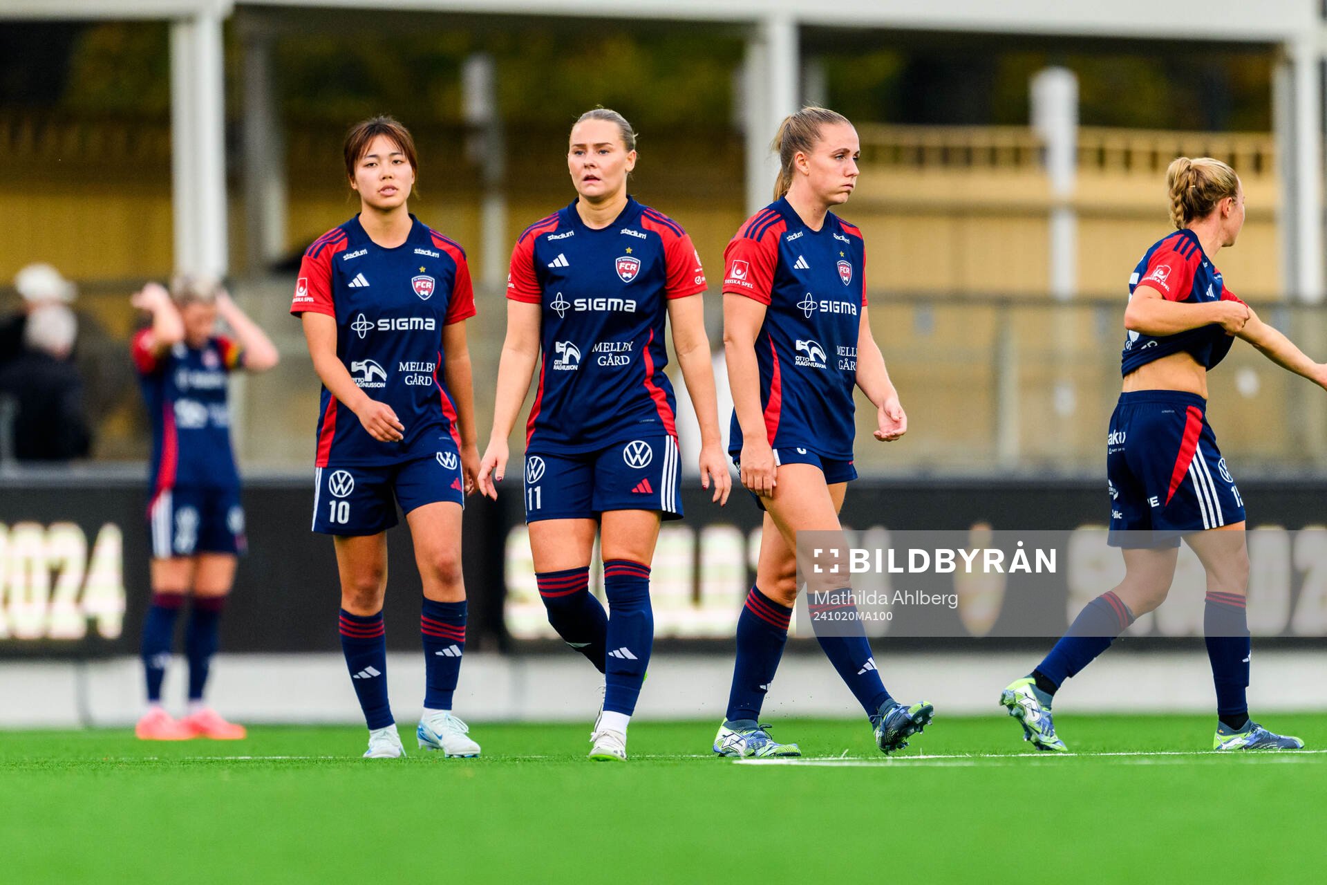 Rosengårds Momoko Tanikawa, Emma Jansson och Gudrun