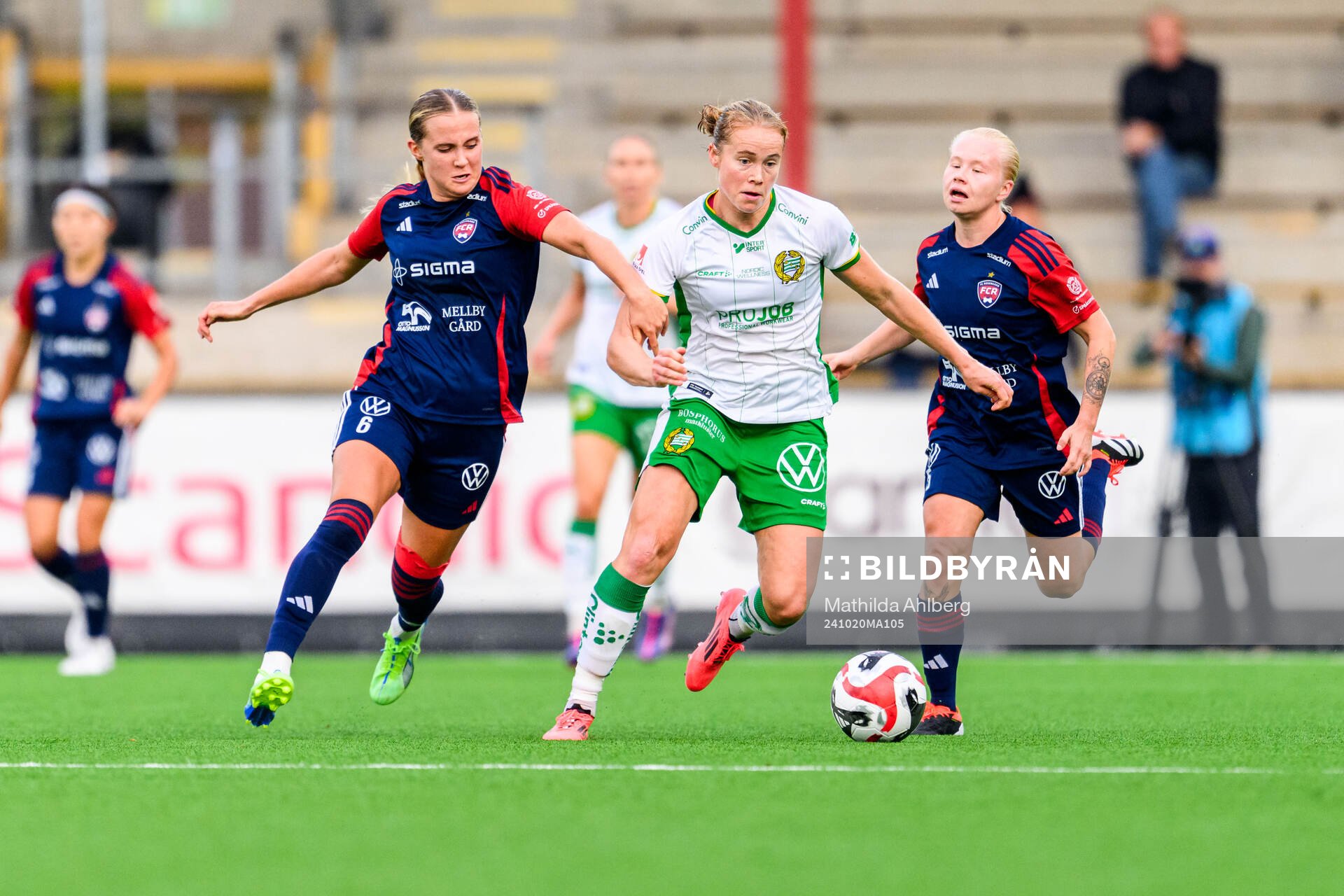 Rosengårds Ria Noora Minerva Öling och Hammarbys Julie
