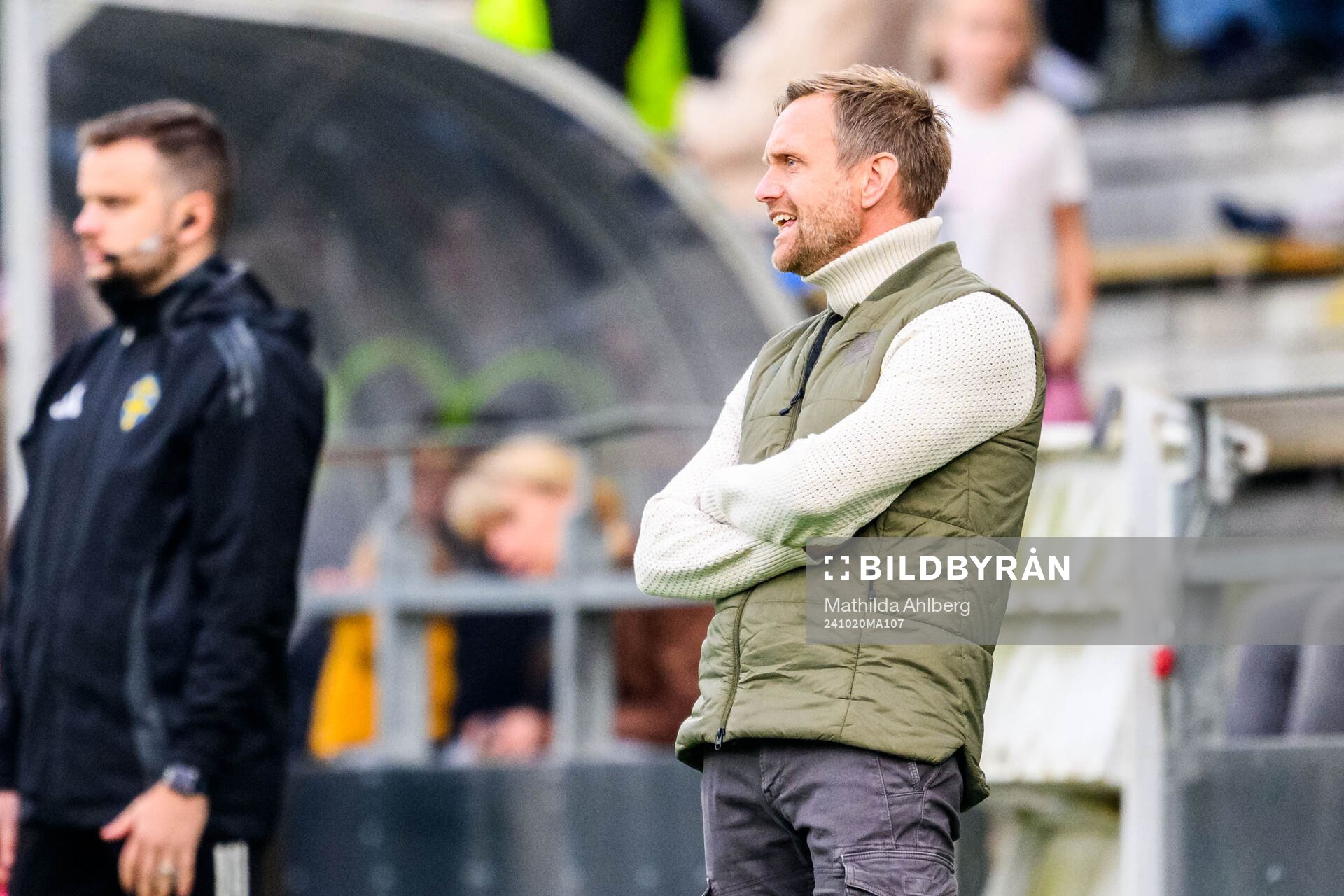 Hammarbys tränare Martin Sjögren