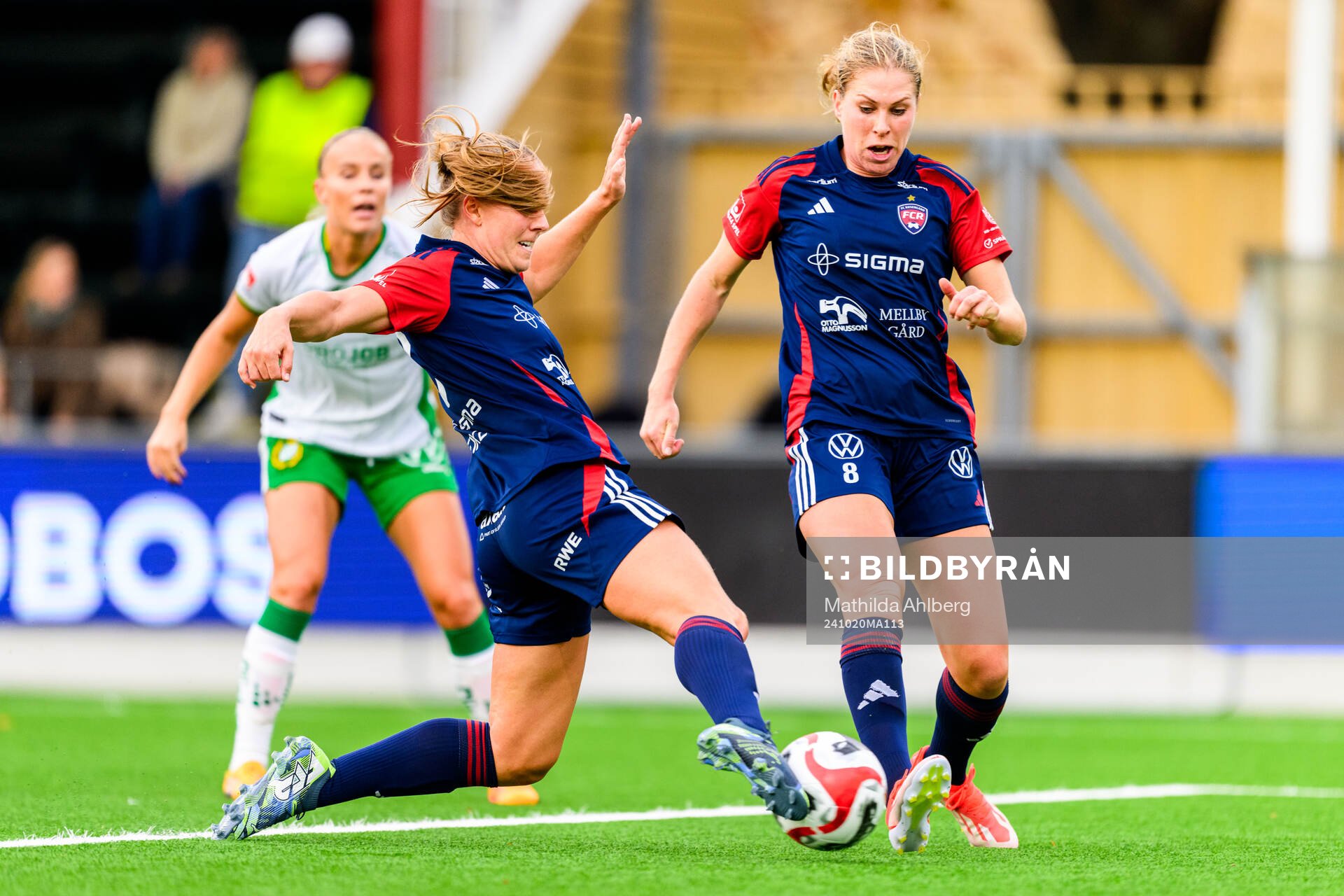 Rosengårds Gudrun Arnardottir och Rebecca Knaak