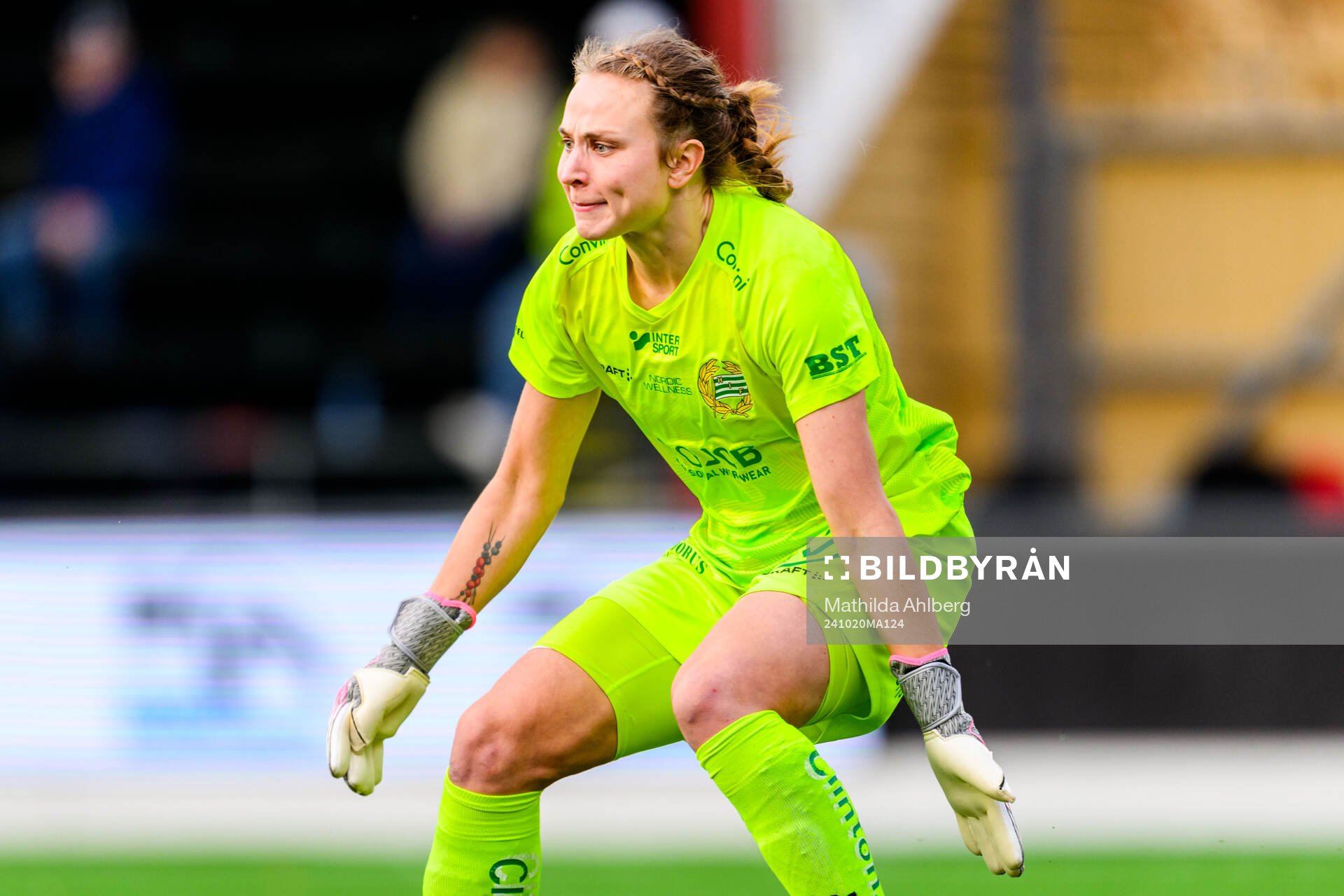 Hammarbys målvakt Anna Tamminen